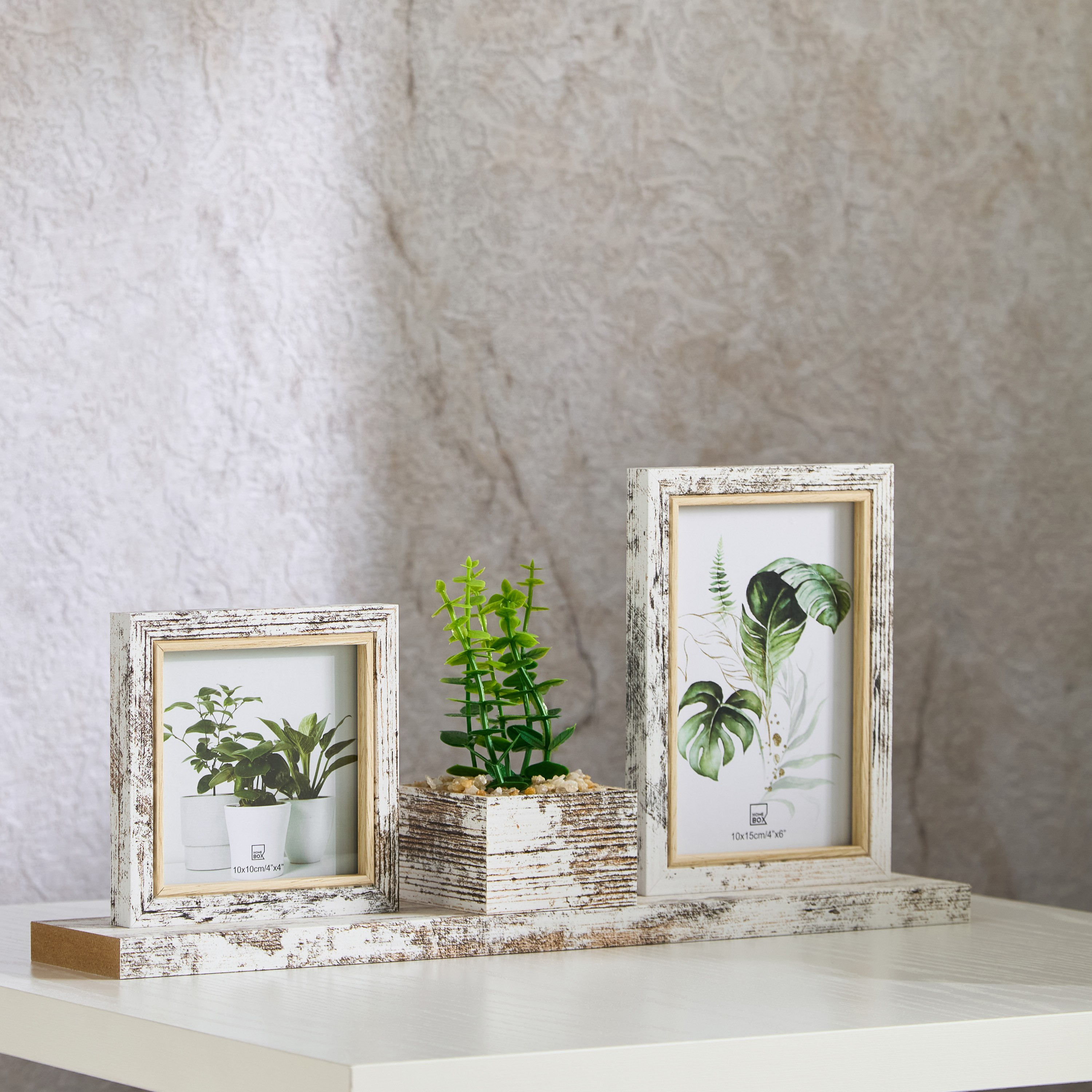إطار ثور مع إناء زرع  فارو من هدسون - 32x7x18.5 سم-hbxbedroom-decorandaccessories-photoframes-image-1
