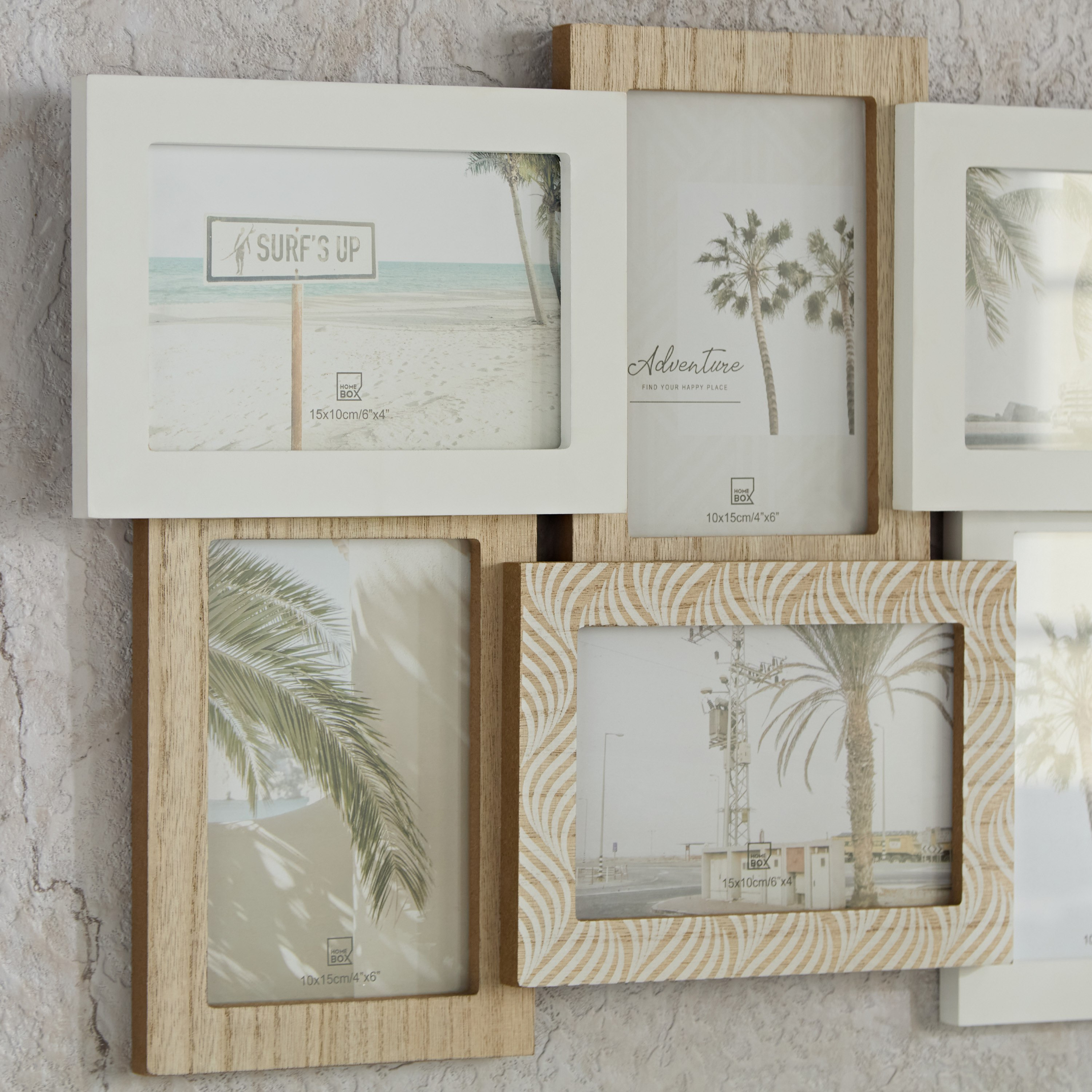 برواز صور 6 فتحات من هدسون - 47x32x2.4 سم-hbxbedroom-decorandaccessories-photoframes-image-3