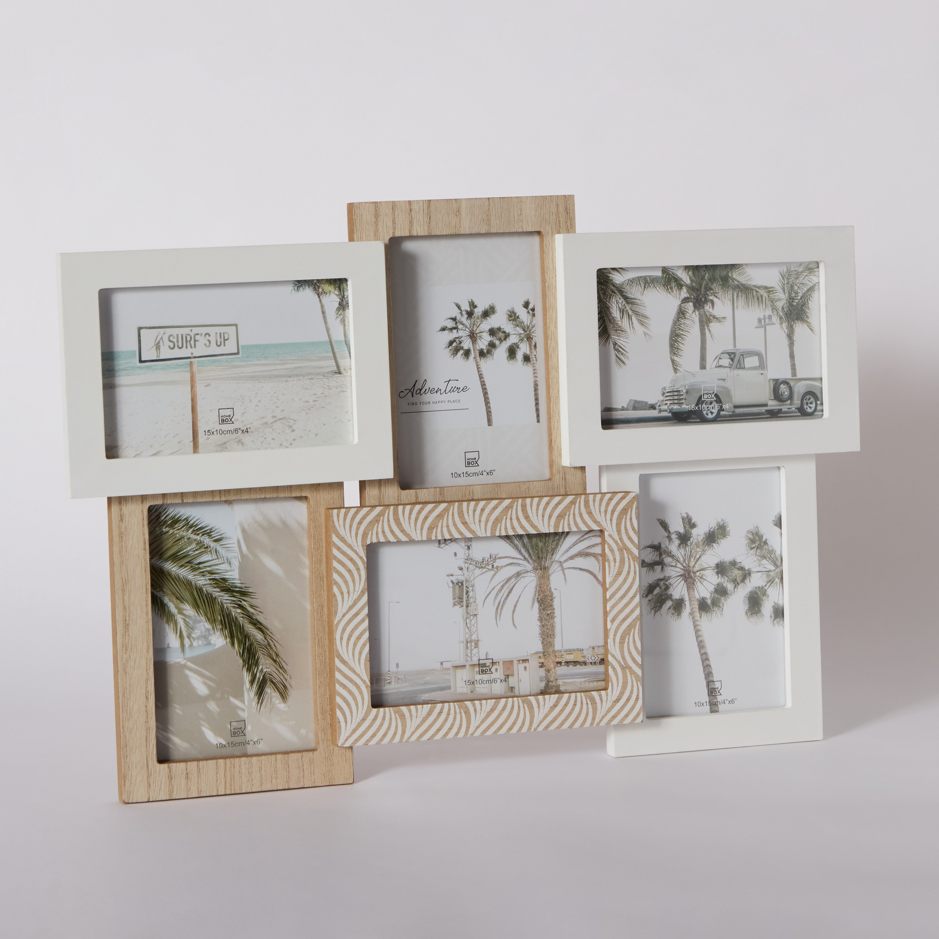 برواز صور 6 فتحات من هدسون - 47x32x2.4 سم-hbxbedroom-decorandaccessories-photoframes-image-5