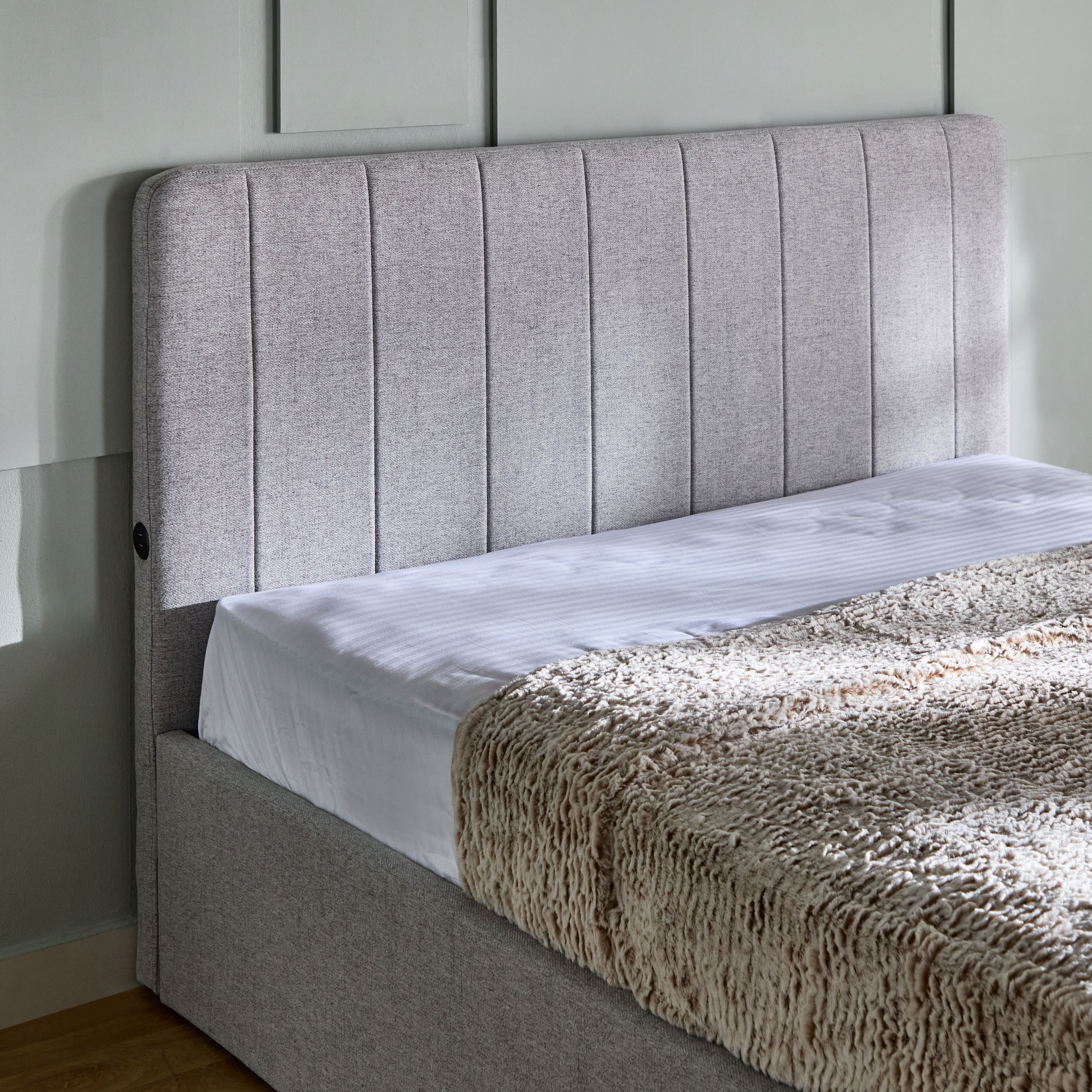 سرير كوين بمساحة تخزين هيدروليكية ذكية من باتار ليون - 150x200 سم-hbxbedroom-bedsandbedsets-beds-queen-image-3