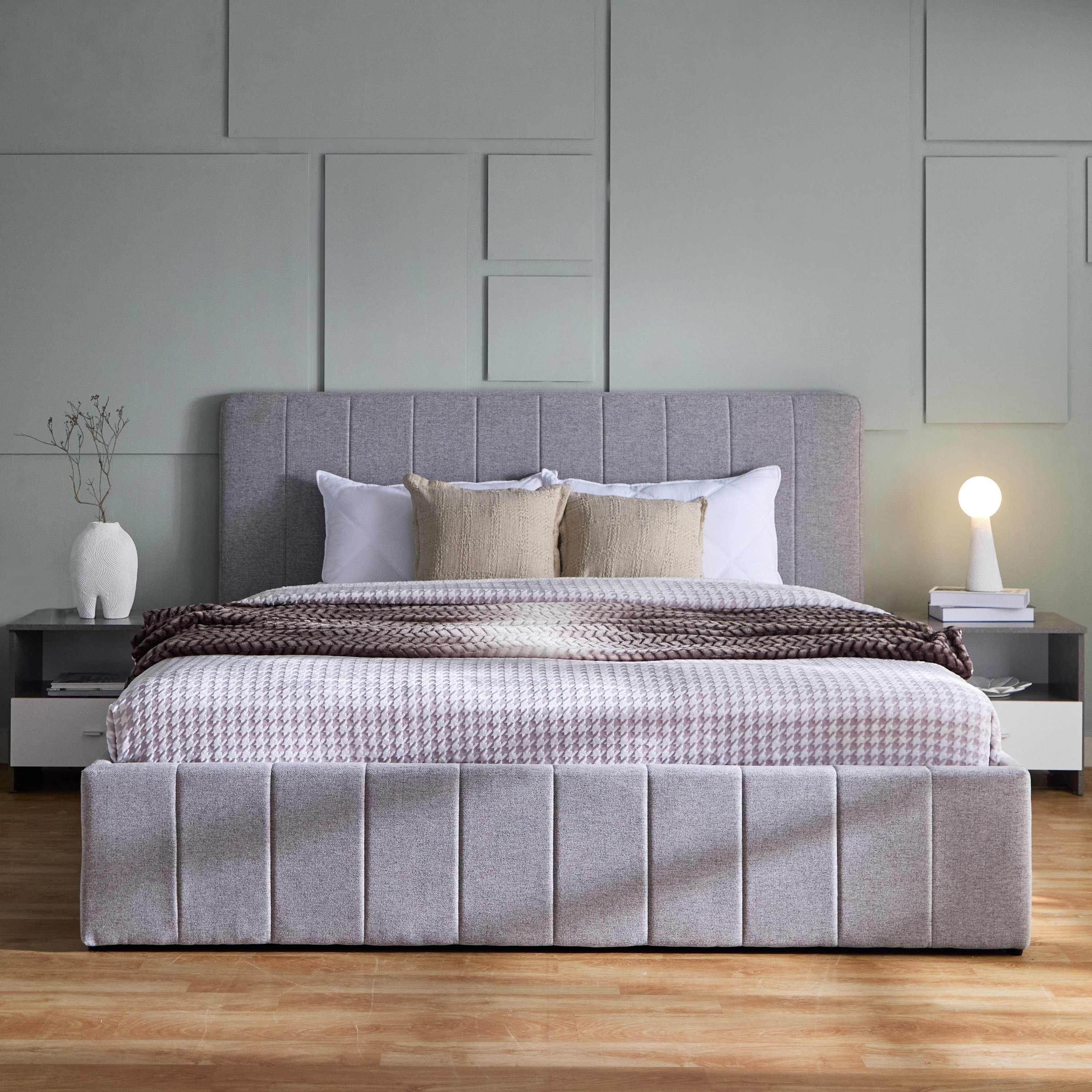 سرير كينج بمساحة تخزين هيدروليكية ذكية من باتار ليون - 180x200 سم-hbxfurniture-bedsandbedsets-beds-king-image-14