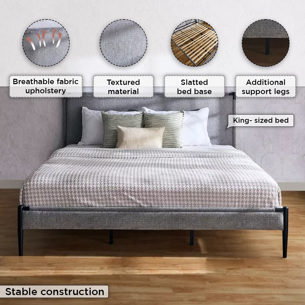 سرير كينج معدني منجّد - فنلاند من موڤو - 180×200 سم-hbxfurniture-bedsandbedsets-beds-king-image-5