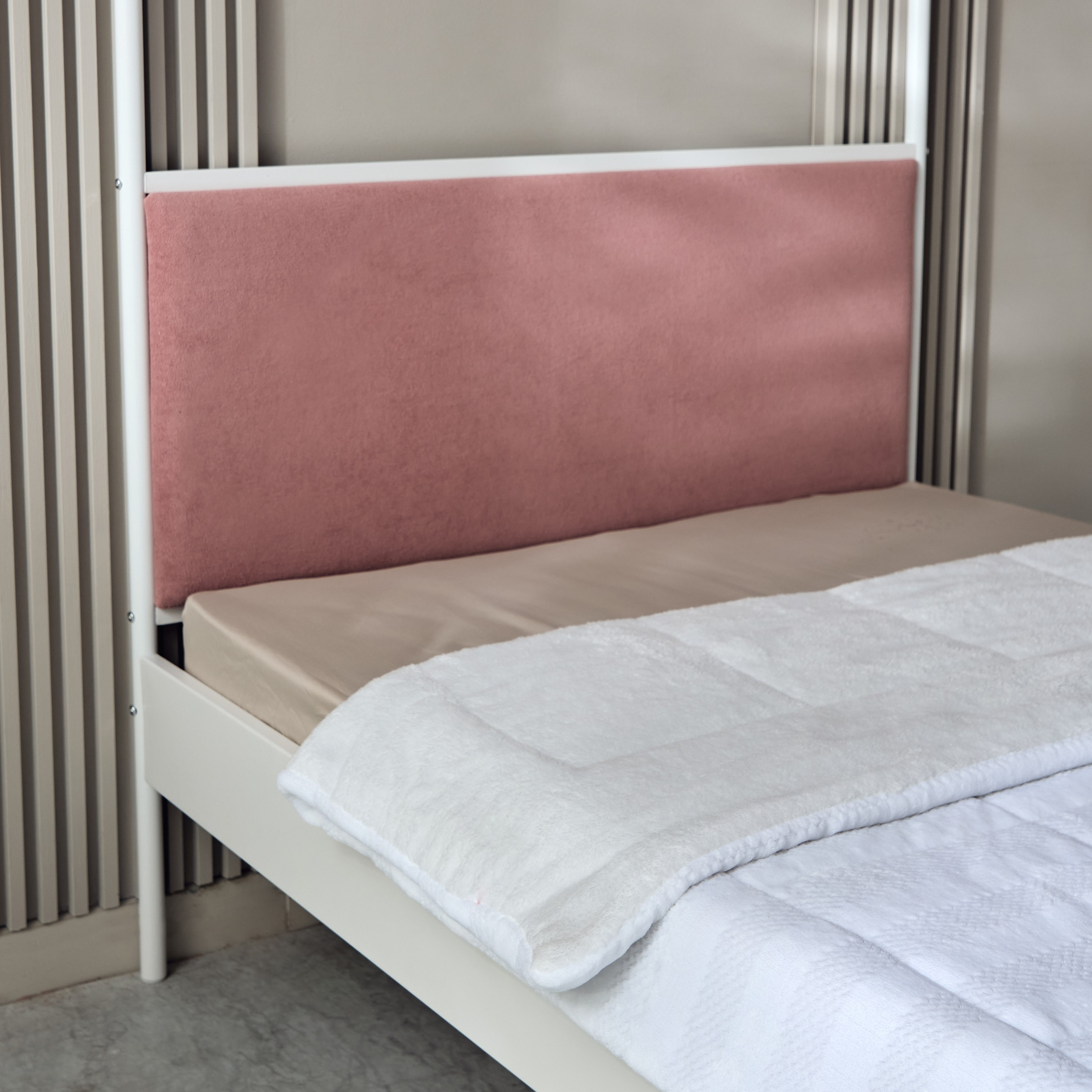 سرير توين منجد معدن بمظلة آبي من ميدو- 120x200 سم-hbxfurniture-kidsroom-kidsroomsets-twin-image-3