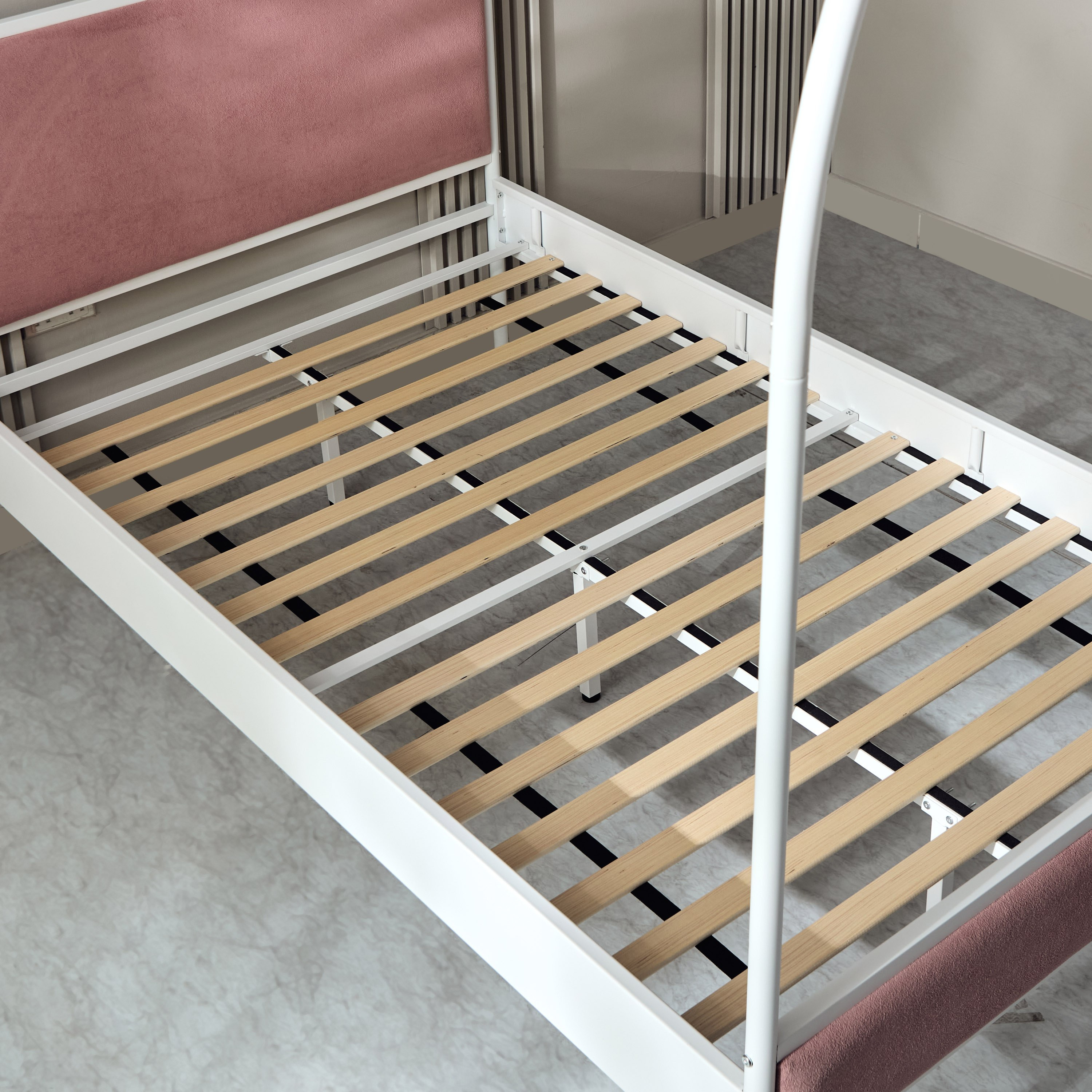 سرير توين منجد معدن بمظلة آبي من ميدو- 120x200 سم-hbxfurniture-kidsroom-kidsroomsets-twin-image-8