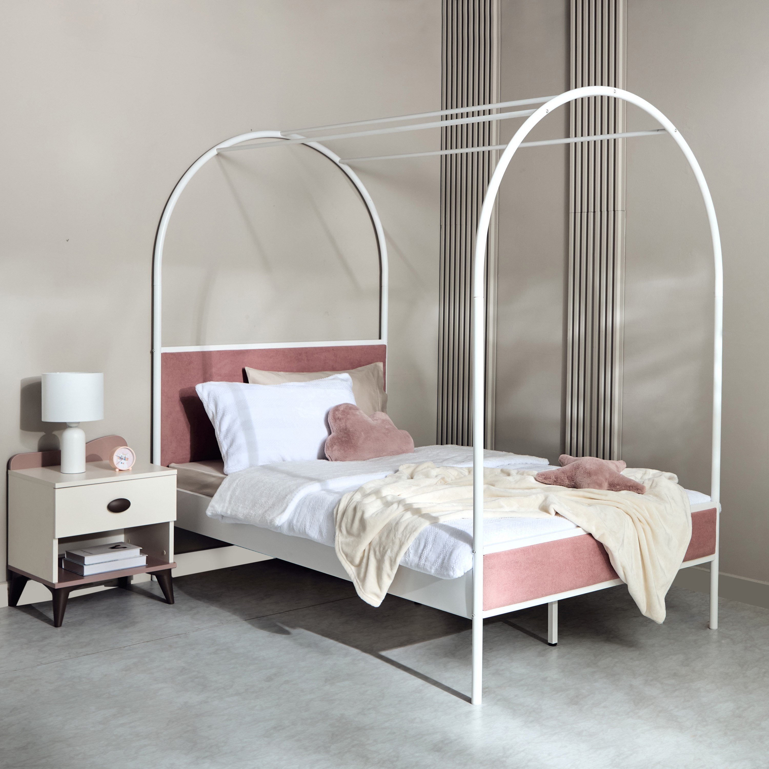 سرير توين منجد معدن بمظلة آبي من ميدو- 120x200 سم-hbxfurniture-kidsroom-kidsroomsets-twin-image-10