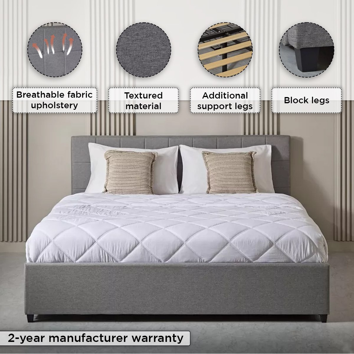 سرير كينج منجّد بدرجي تخزين أماميين - أوكلاند دانكن من موڤو - 180×200 سم-hbxfurniture-bedsandbedsets-beds-king-image-5