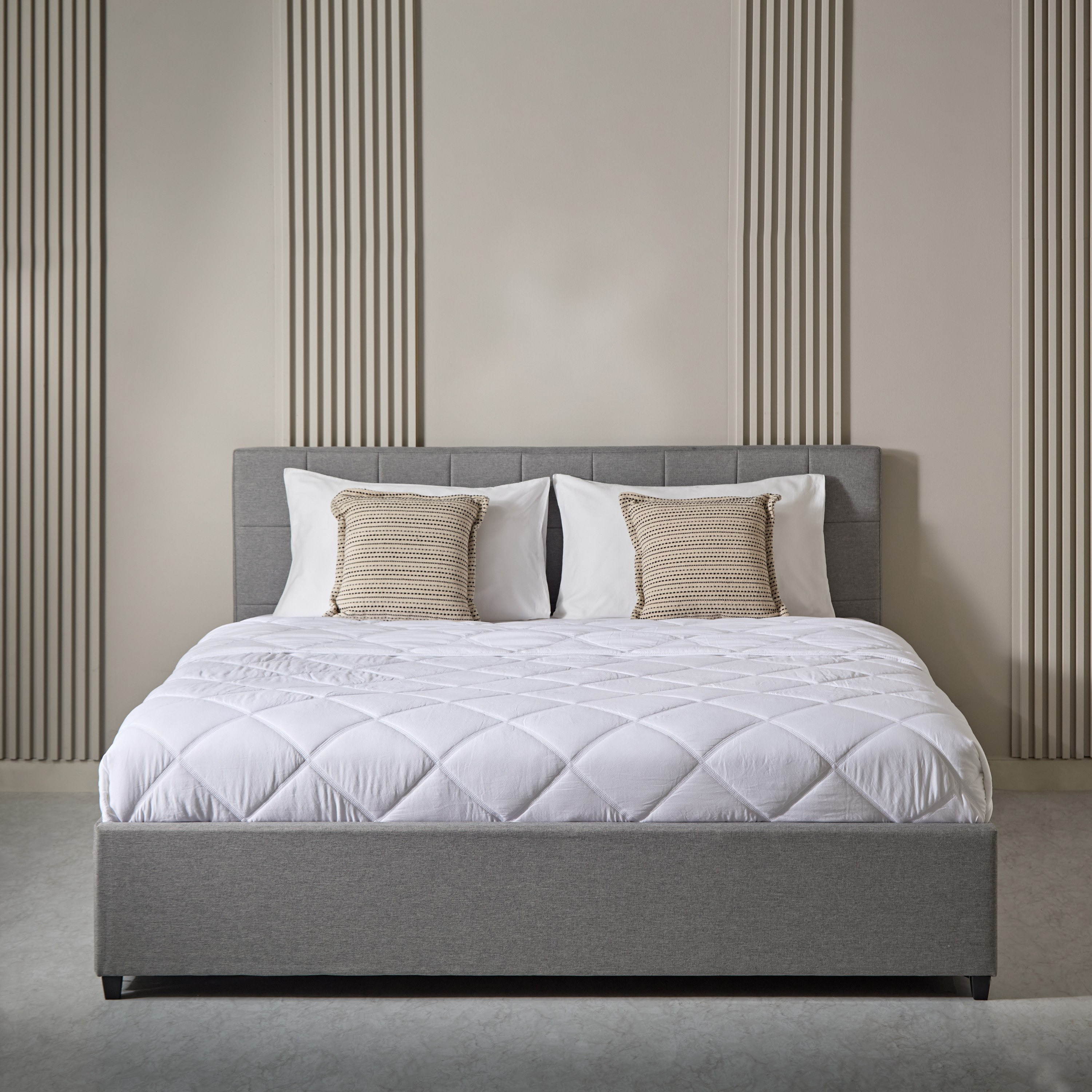 سرير كينج منجّد بدرجي تخزين أماميين - أوكلاند دانكن من موڤو - 180×200 سم-hbxfurniture-bedsandbedsets-beds-king-image-2