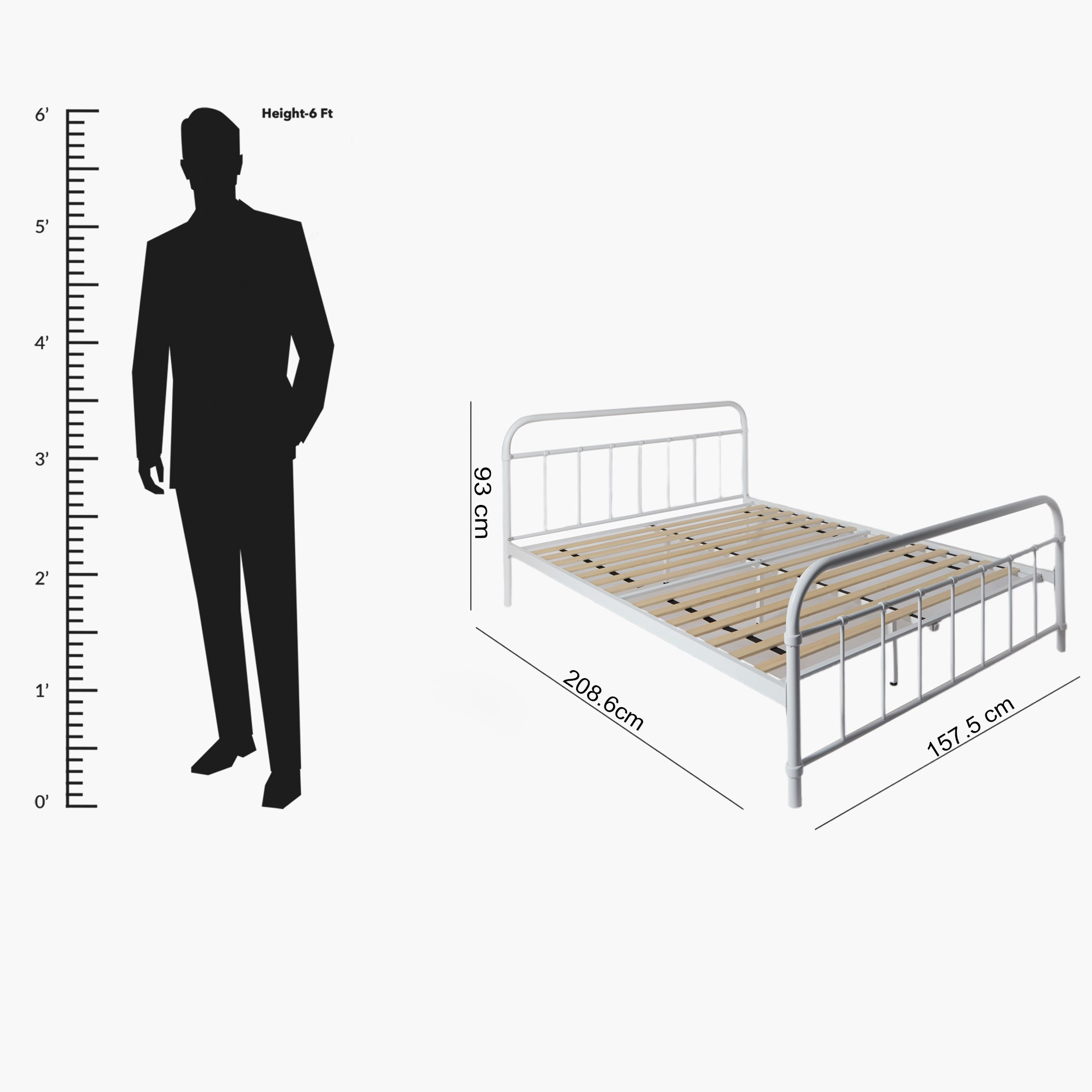 سرير كوين معدني - كولتورب من موڤو - 150×200 سم-hbxbedroom-bedsandbedsets-beds-queen-image-14