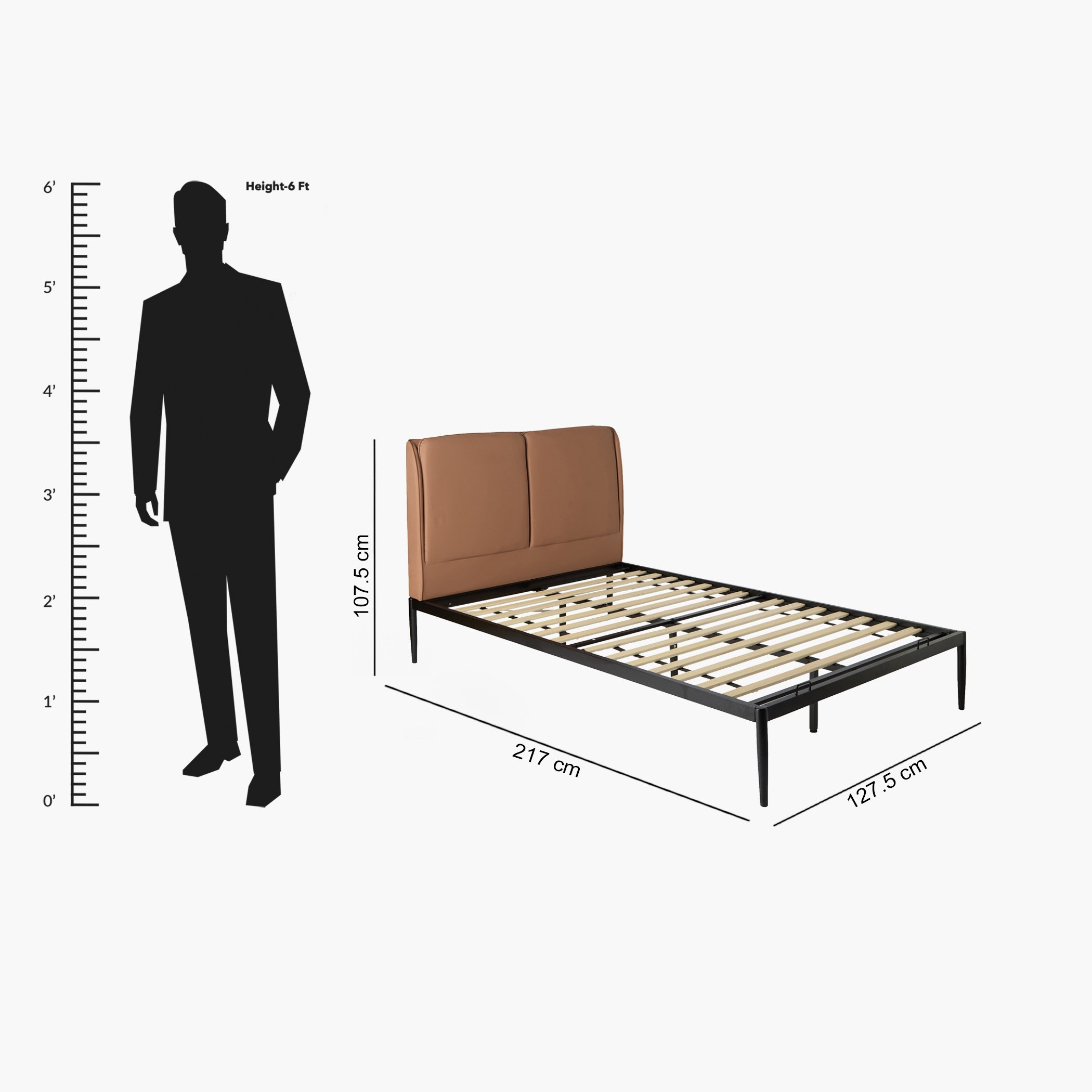 سرير توين معدني منجّد - أوربان نابير من موڤو - 120×200 سم-hbxbedroom-bedsandbedsets-beds-twin-image-10