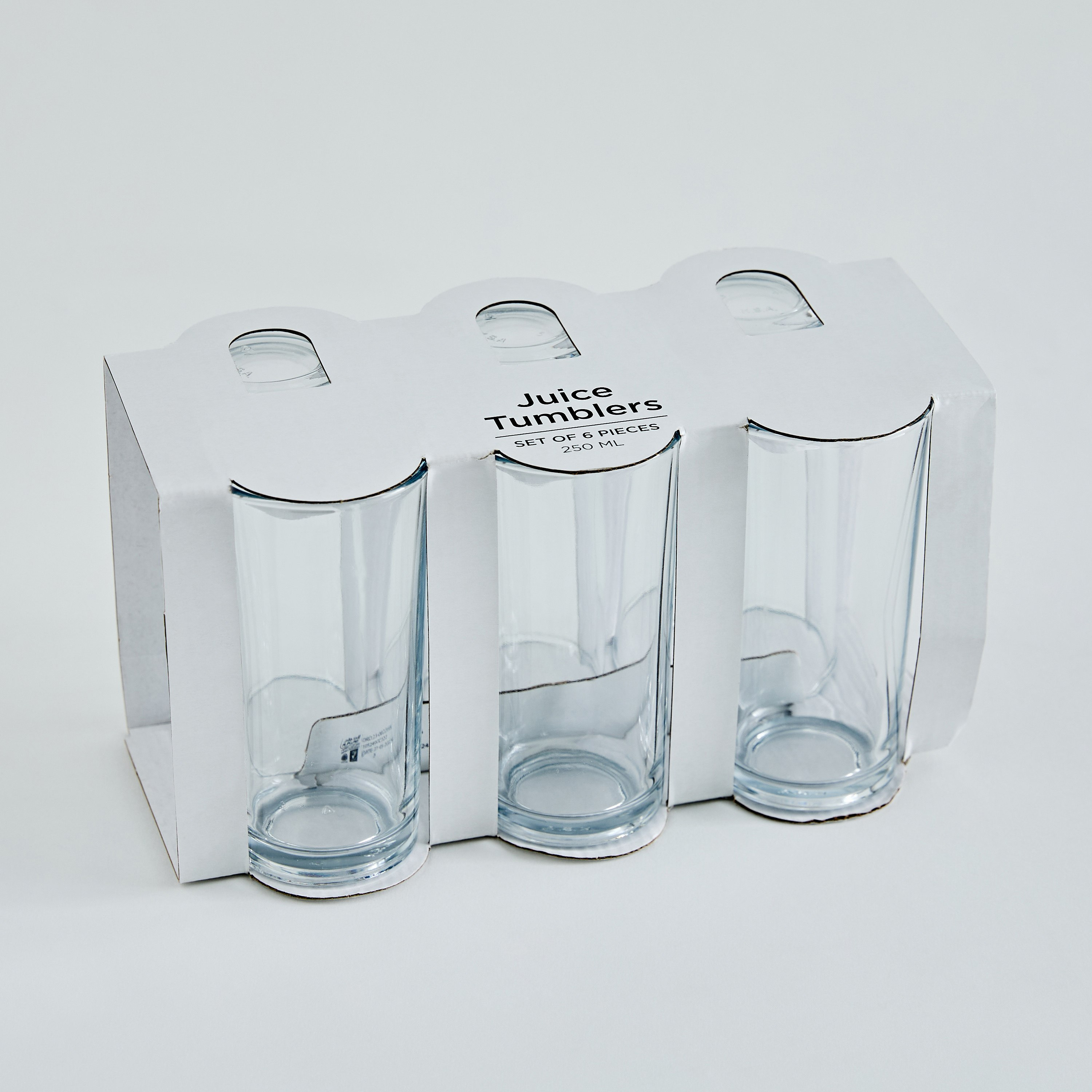 Juice 6-Piece Tumbler Set - 250 ml-hbxdecorandfurnishings-tabletop-glassware-image-5