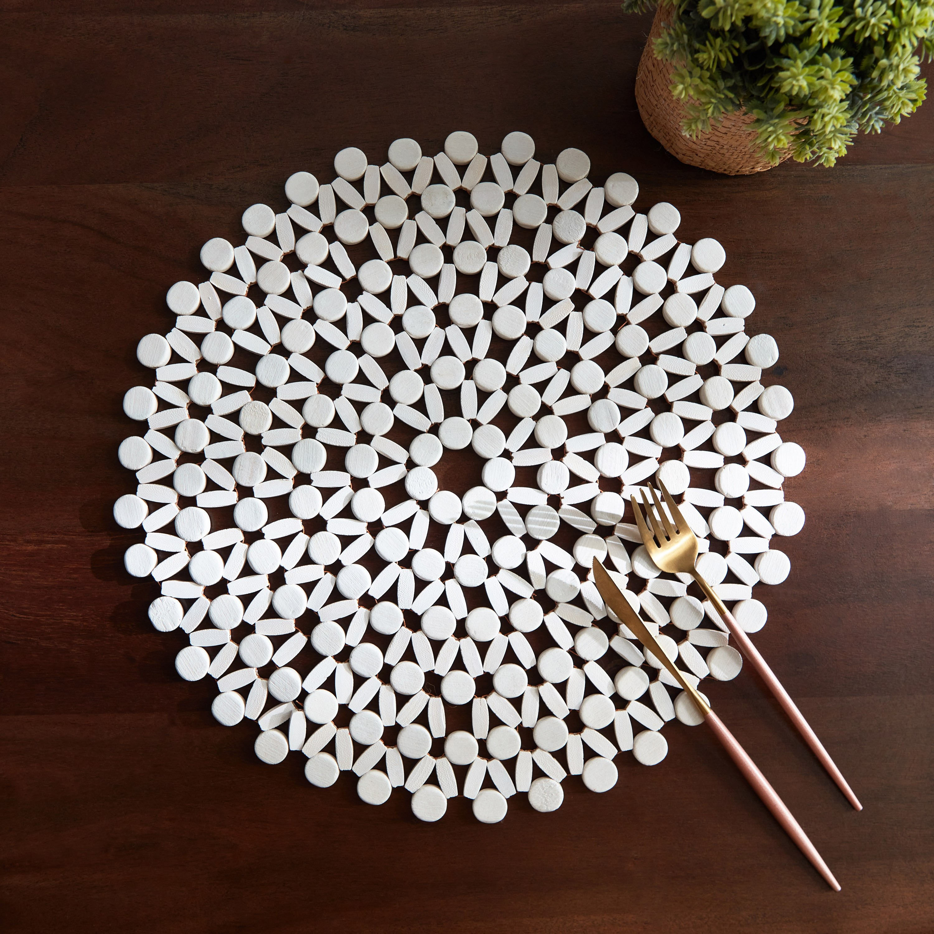 لبادة صحون من وودلوكس - 38 سم-hbxdecorandfurnishings-homefurnishings-tablelinens-image-1