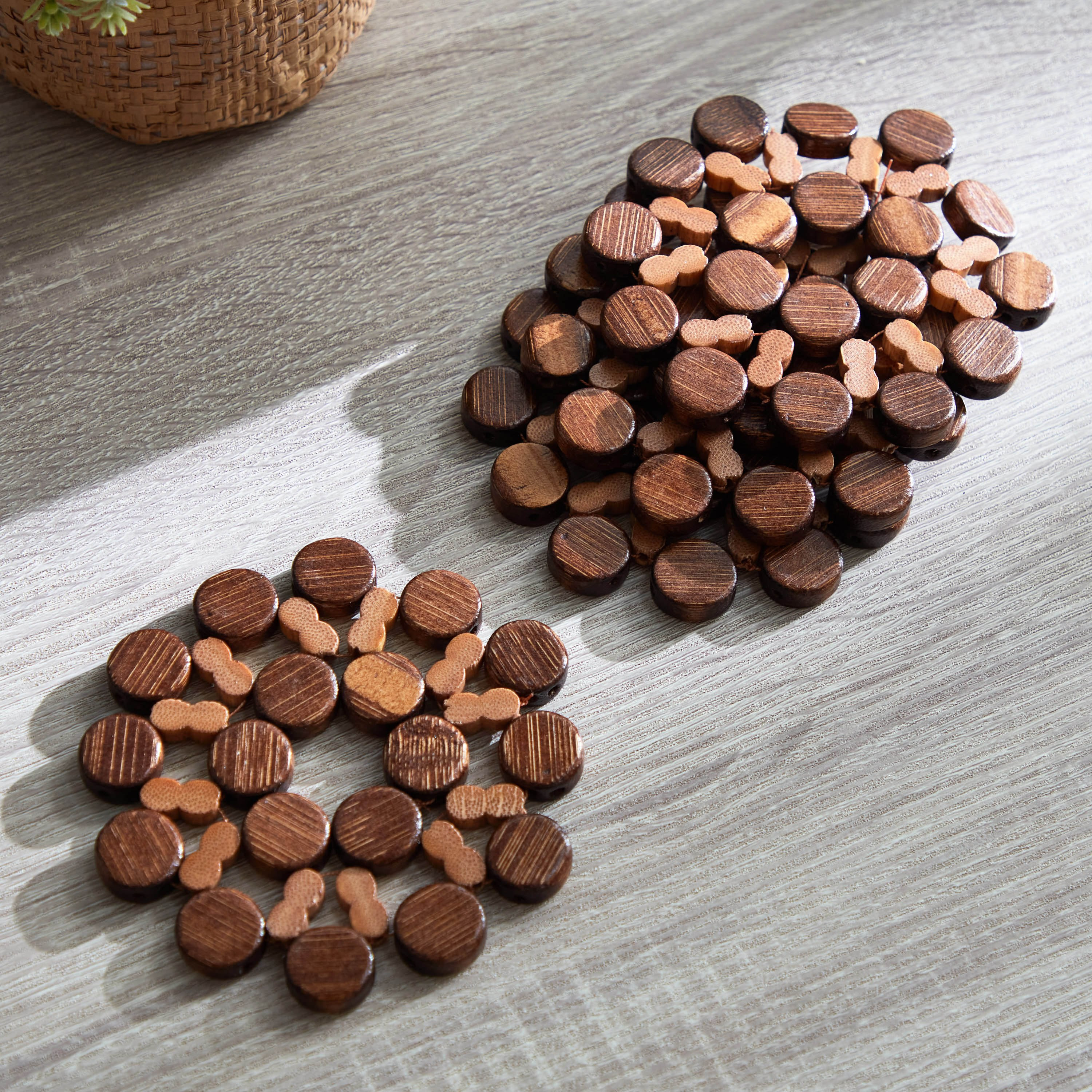 طقم قواعد أكواب 4 قطع من وودلوكس - 10 سم-hbxdecorandfurnishings-homefurnishings-tablelinens-image-3