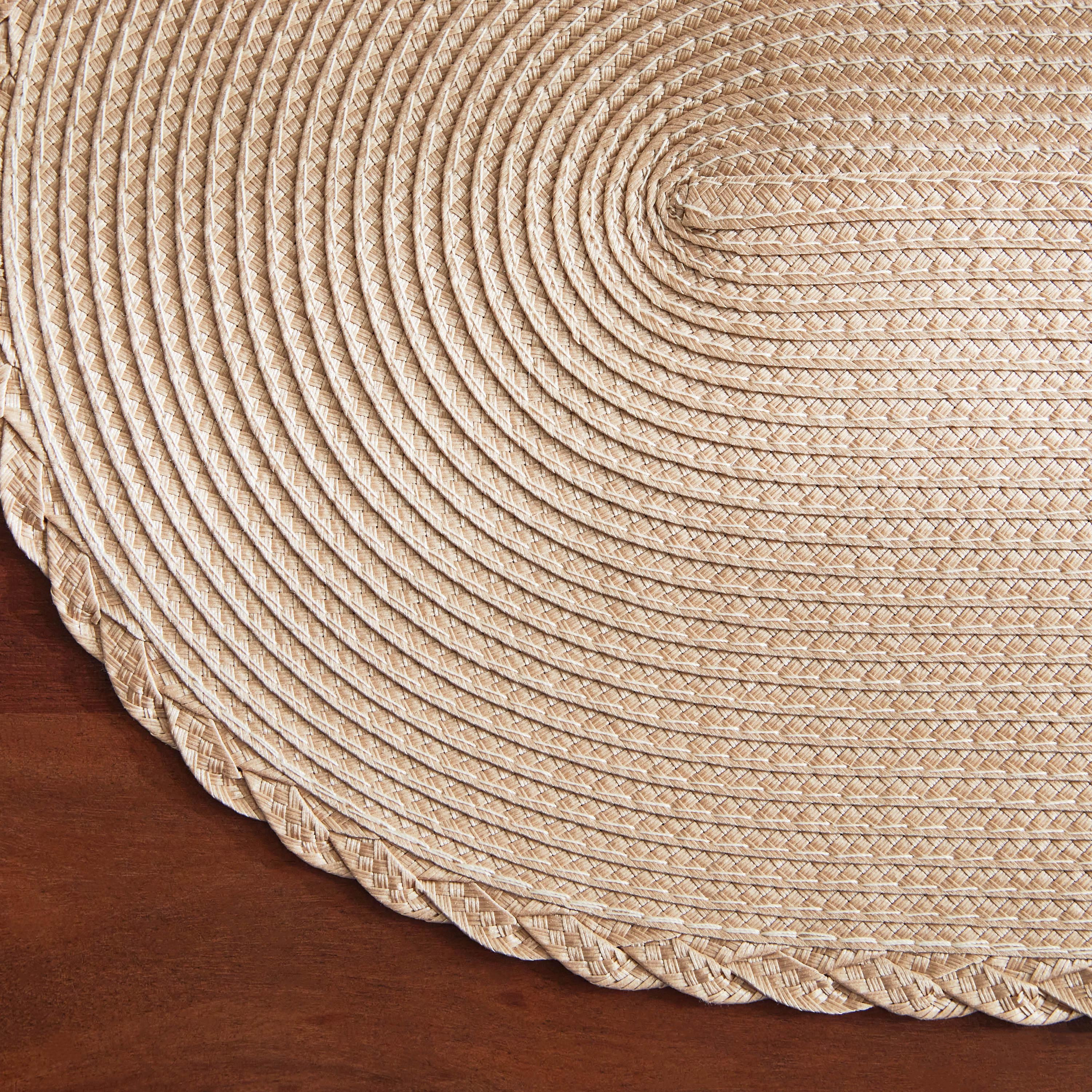 Miso Oval Polypropylene Placemat - 30x45 cm-hbxdecorandfurnishings-homefurnishings-tablelinens-image-3