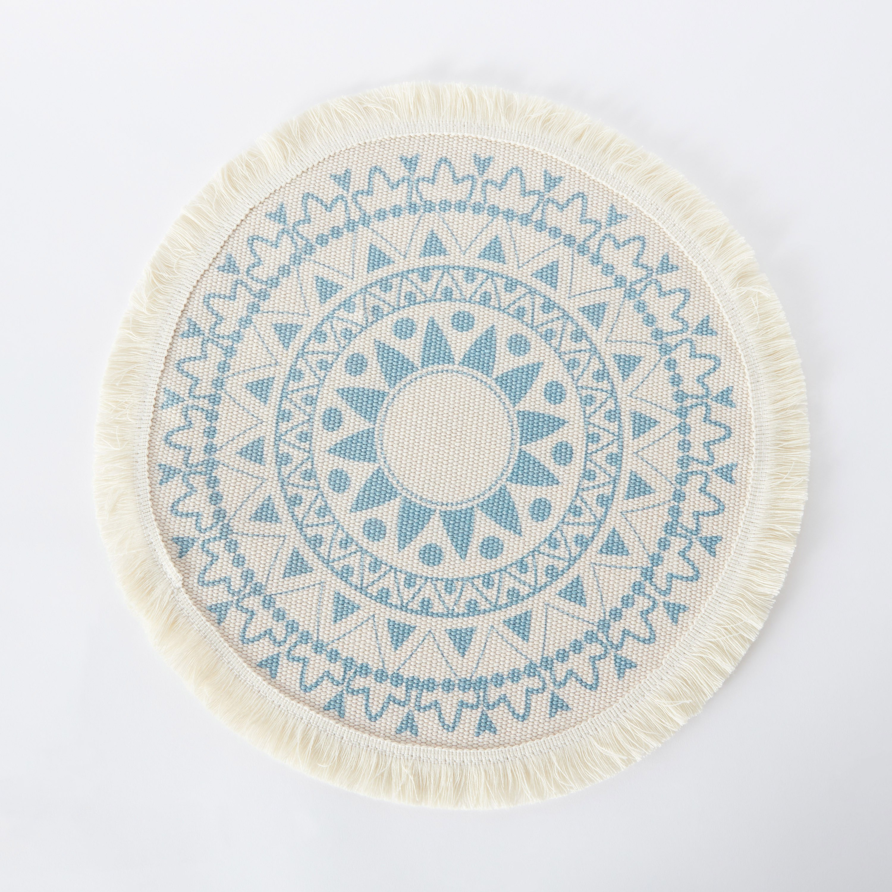 Garga Printed Polyester and Cotton Placemat - 38 cm-hbxdecorandfurnishings-homefurnishings-tablelinens-image-5