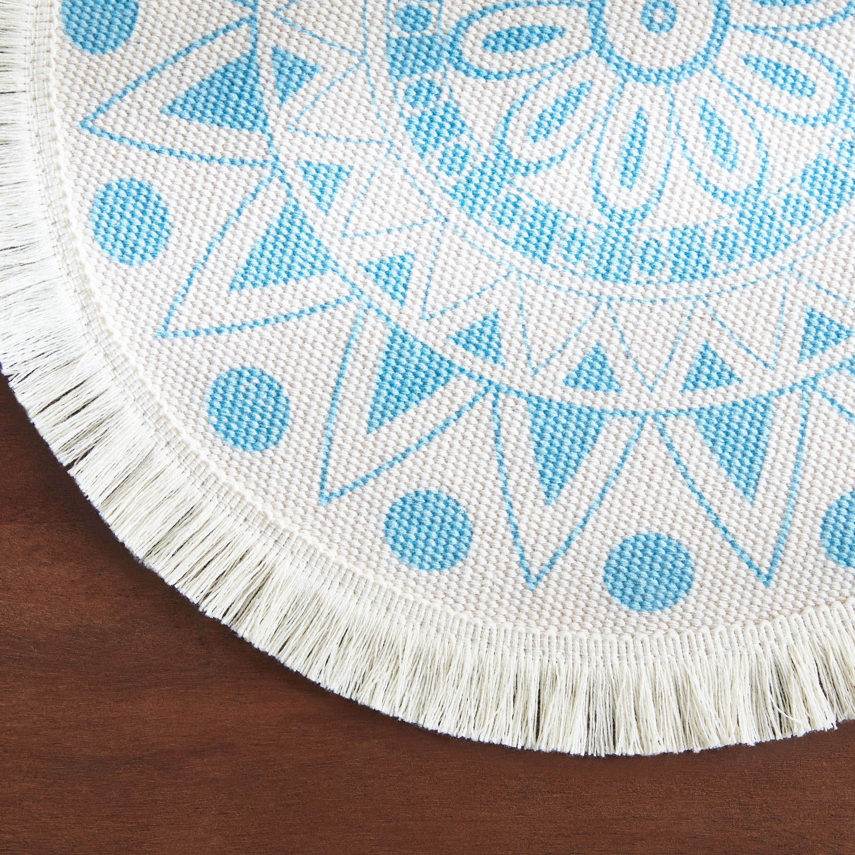 لبادة صحون من البوليستر والقطن بطبعات من جارجا - 38 سم-hbxdecorandfurnishings-homefurnishings-tablelinens-image-3