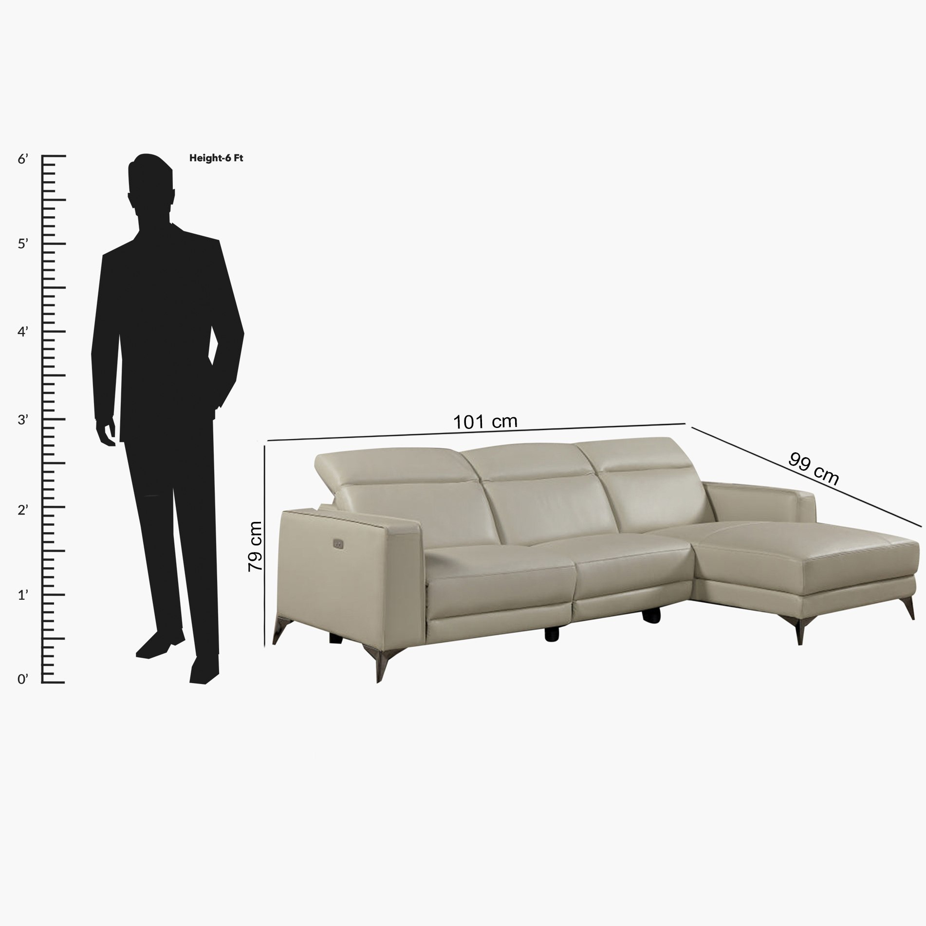 Tagus 4-Seater Half Leather Right Corner Sofa with 1 Power Recliner Seat-hbxlivingroom-sofasandarmchairs-cornersofas-image-12