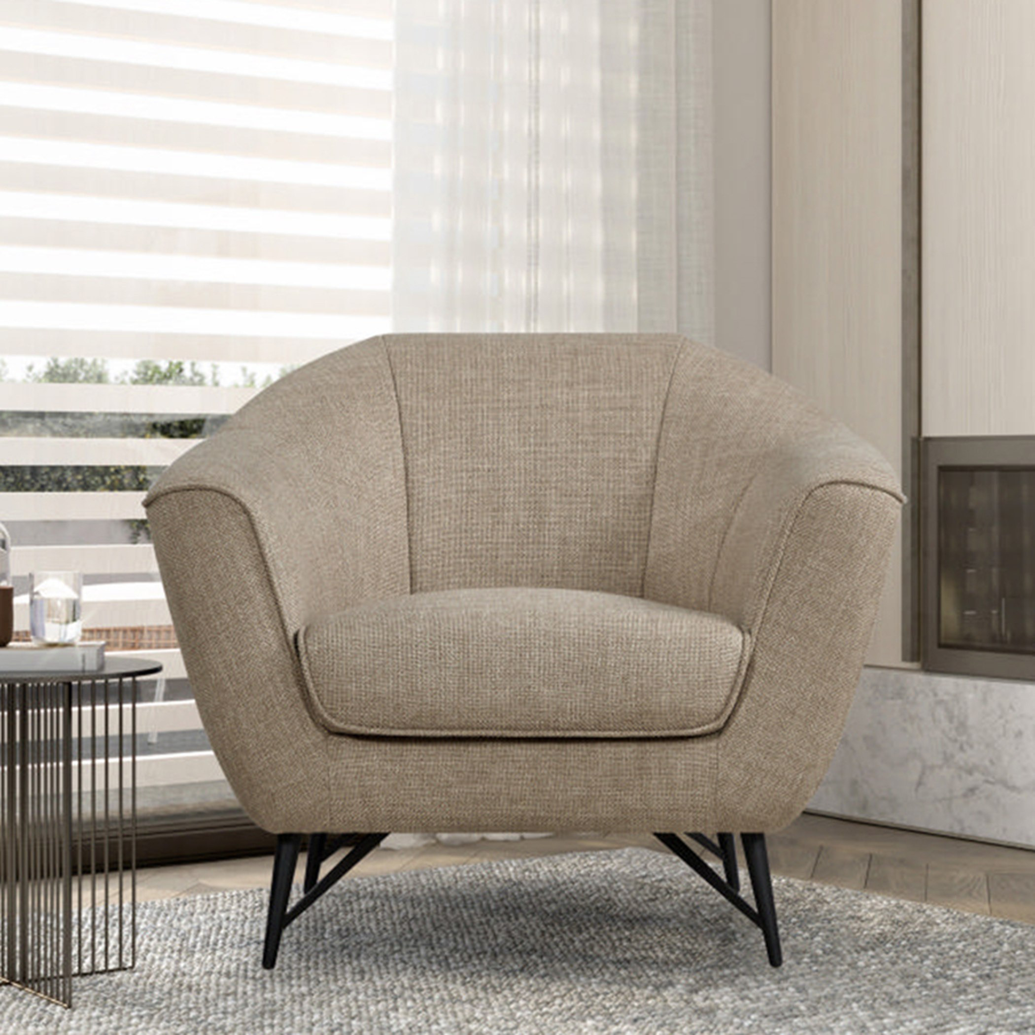 Eilin Fabric Armchair Sofa-hbxlivingroom-sofasandarmchairs-sofas-image-2