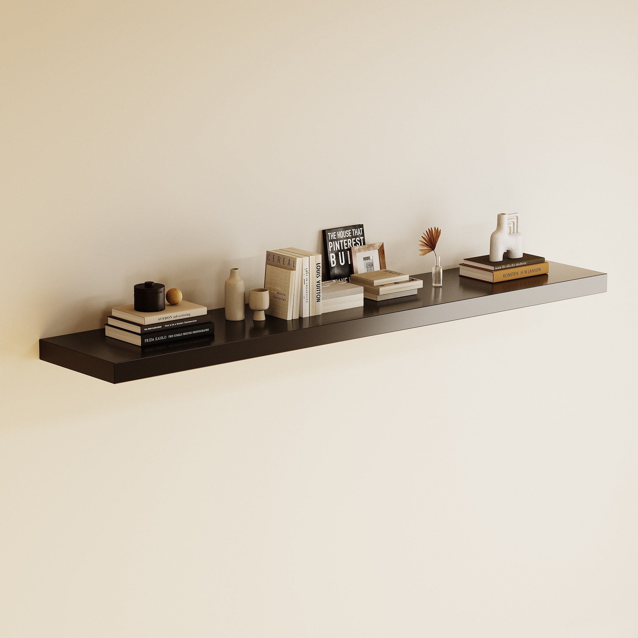 رف حائط من جاز- 120x23.5x3.8 سم-hbxfurniture-mediaunitsandstorage-wallshelves-image-1
