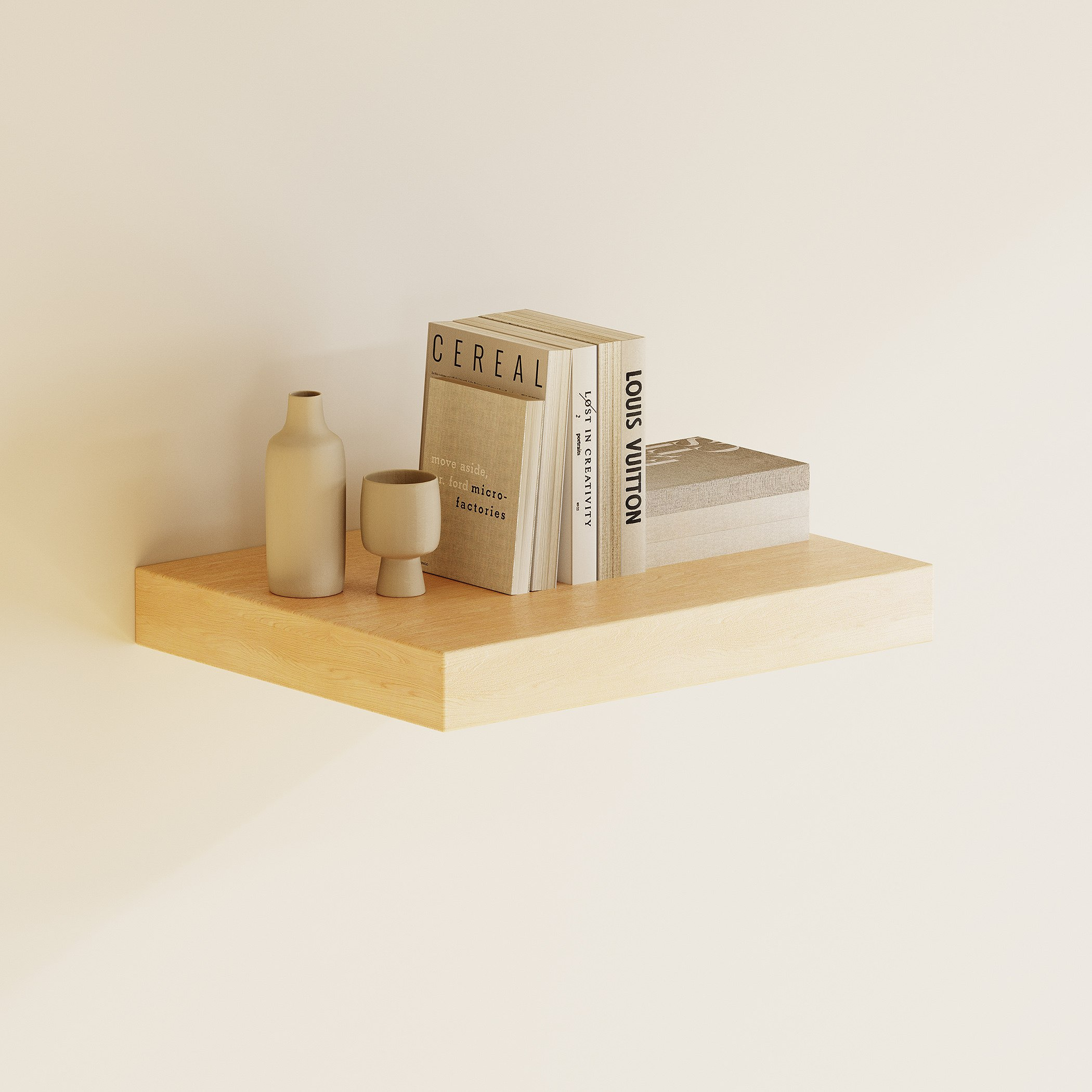 رف حائط من جاز - 30x23.5x3.8 سم-hbxfurniture-mediaunitsandstorage-wallshelves-image-1