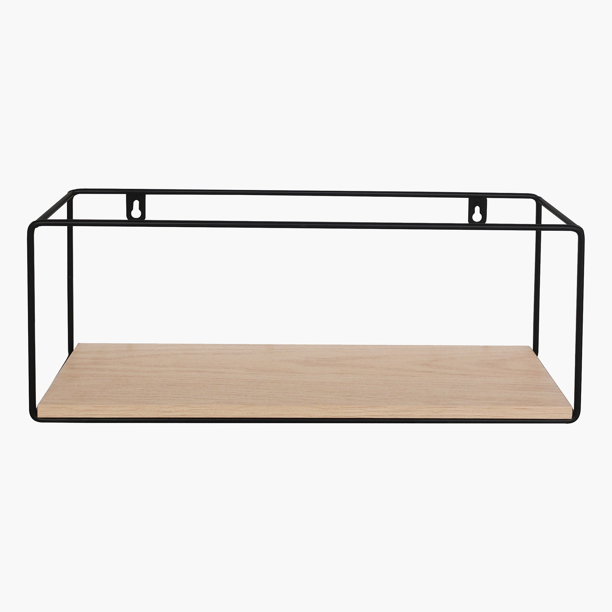 رف معدني مستطيل طابق واحد من إيربان - 40x10x15 سم-hbxfurniture-mediaunitsandstorage-wallshelves-image-3