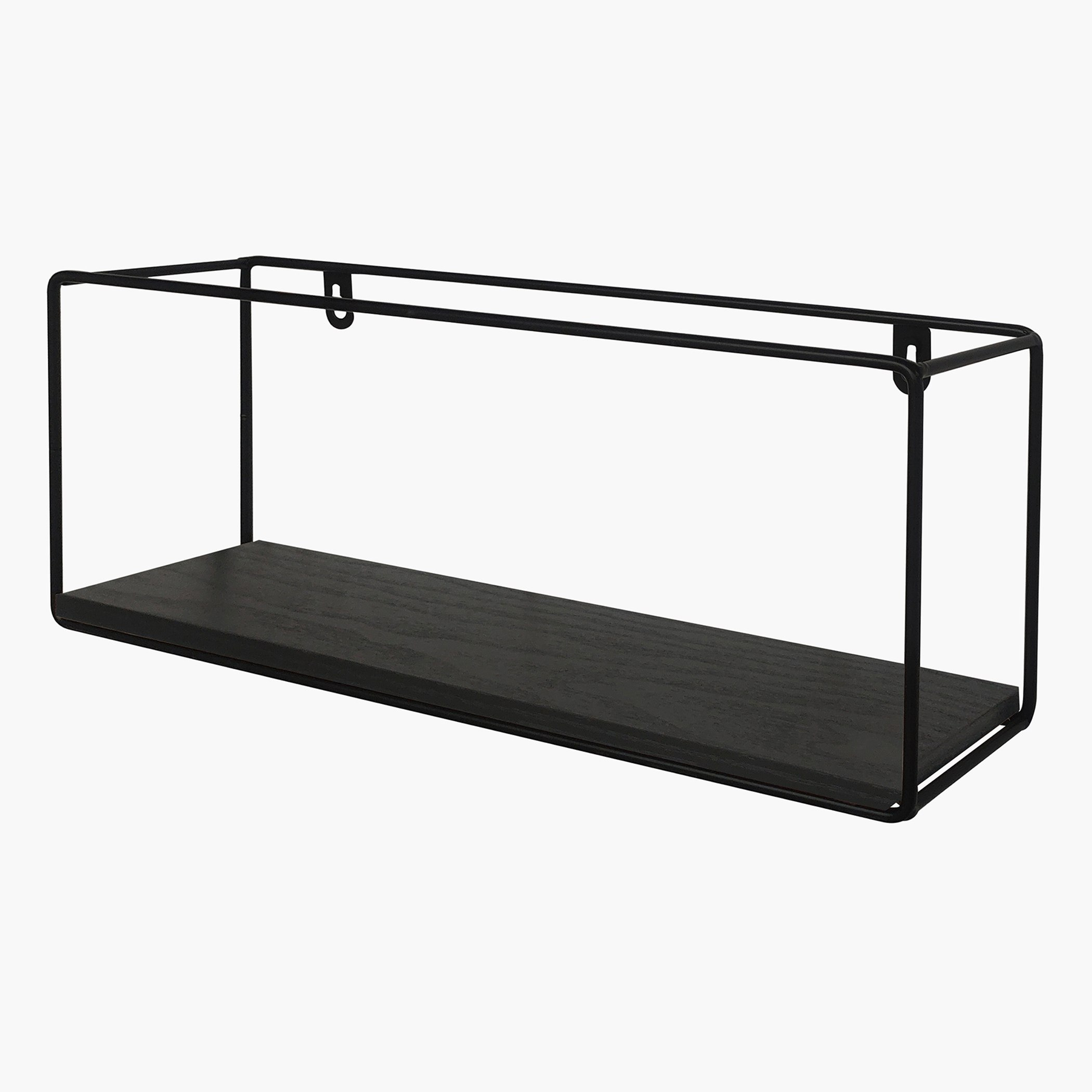 رف معدني مستطيل طابق واحد من إيربان - 40x10x15 سم-hbxfurniture-mediaunitsandstorage-wallshelves-image-2