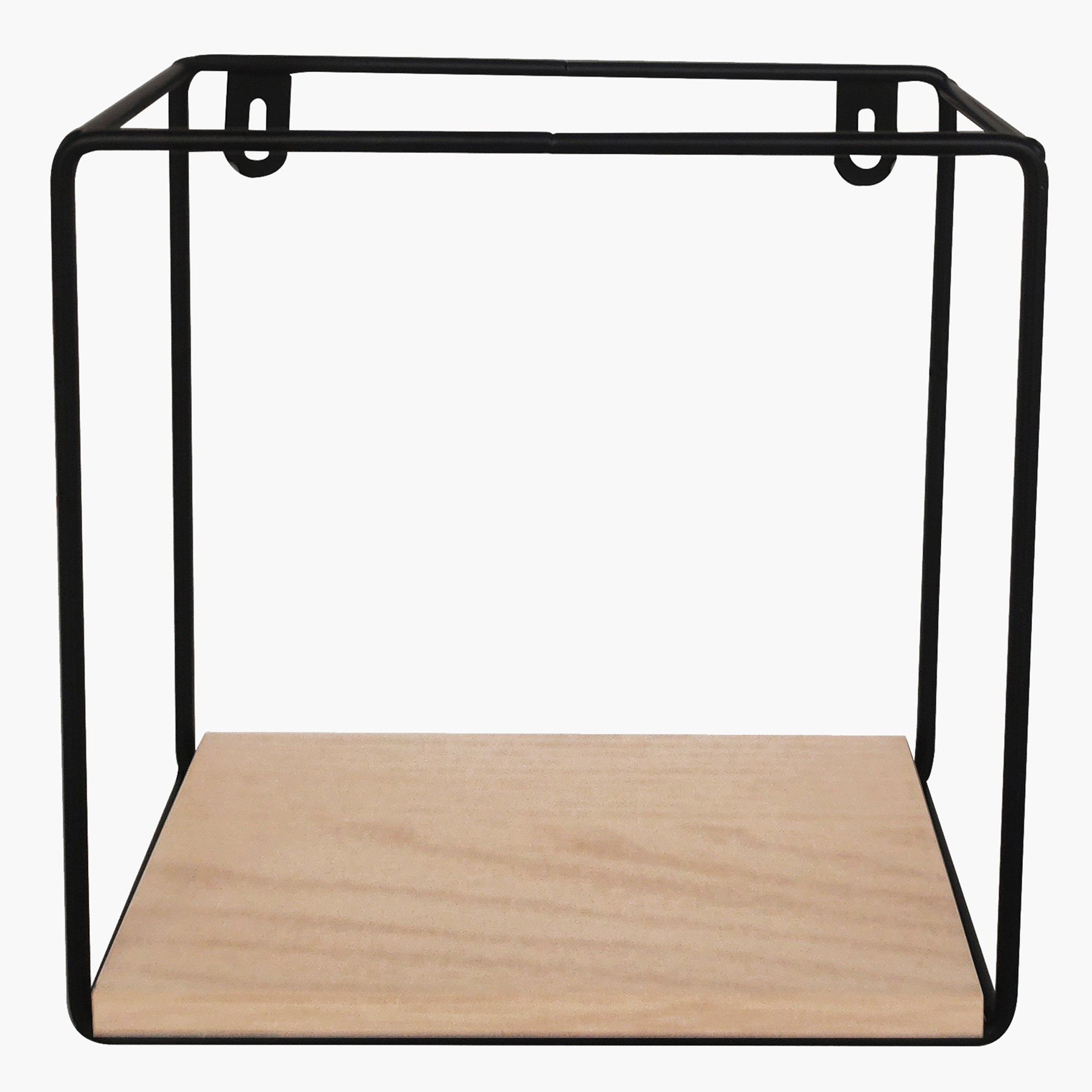Urban Square 1-Tier Metal Shelf - 20x10x20 cm-hbxfurniture-mediaunitsandstorage-wallshelves-image-3