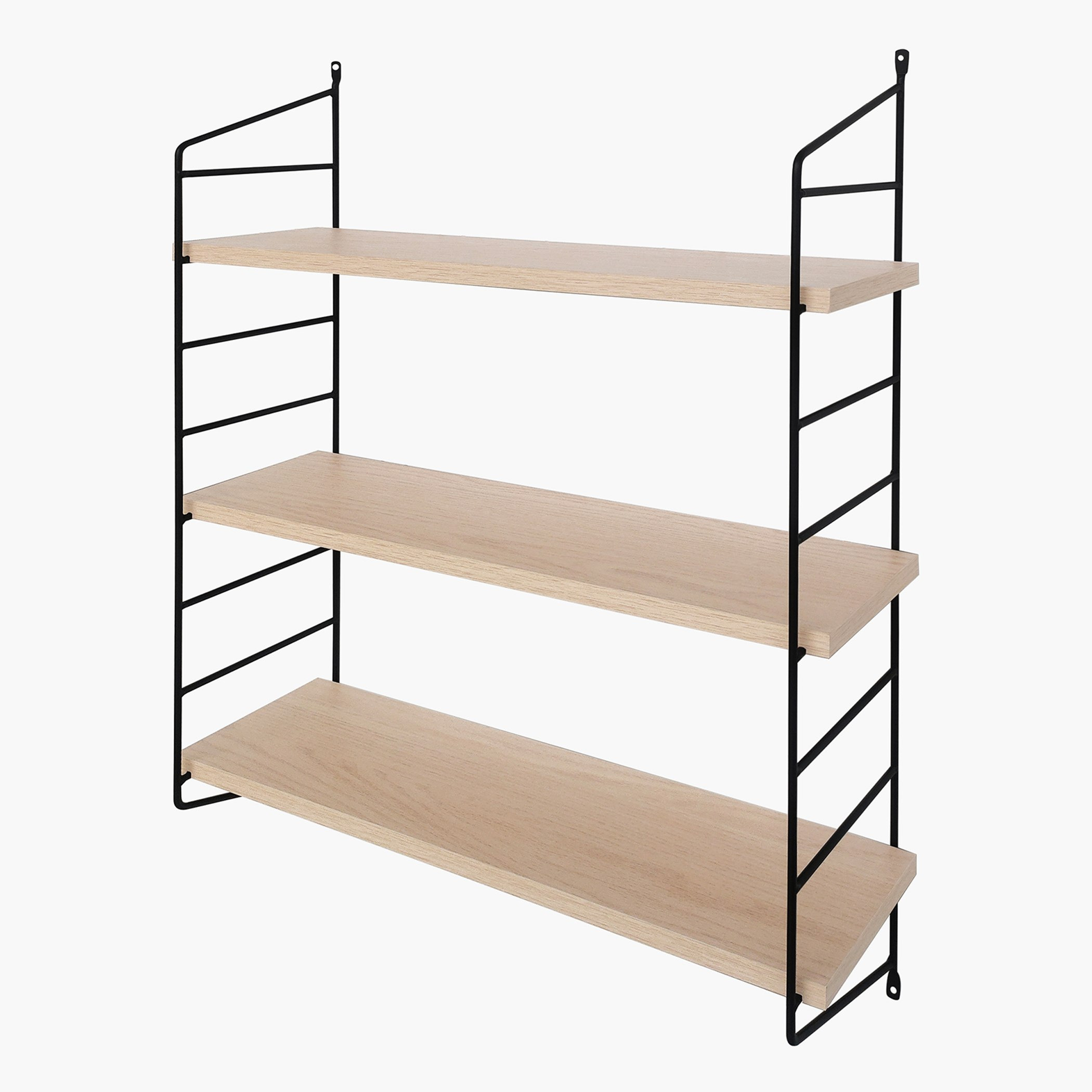 رف معدني 3 طبقات من إيربان - 60x17x70 سم-hbxfurniture-mediaunitsandstorage-wallshelves-image-2