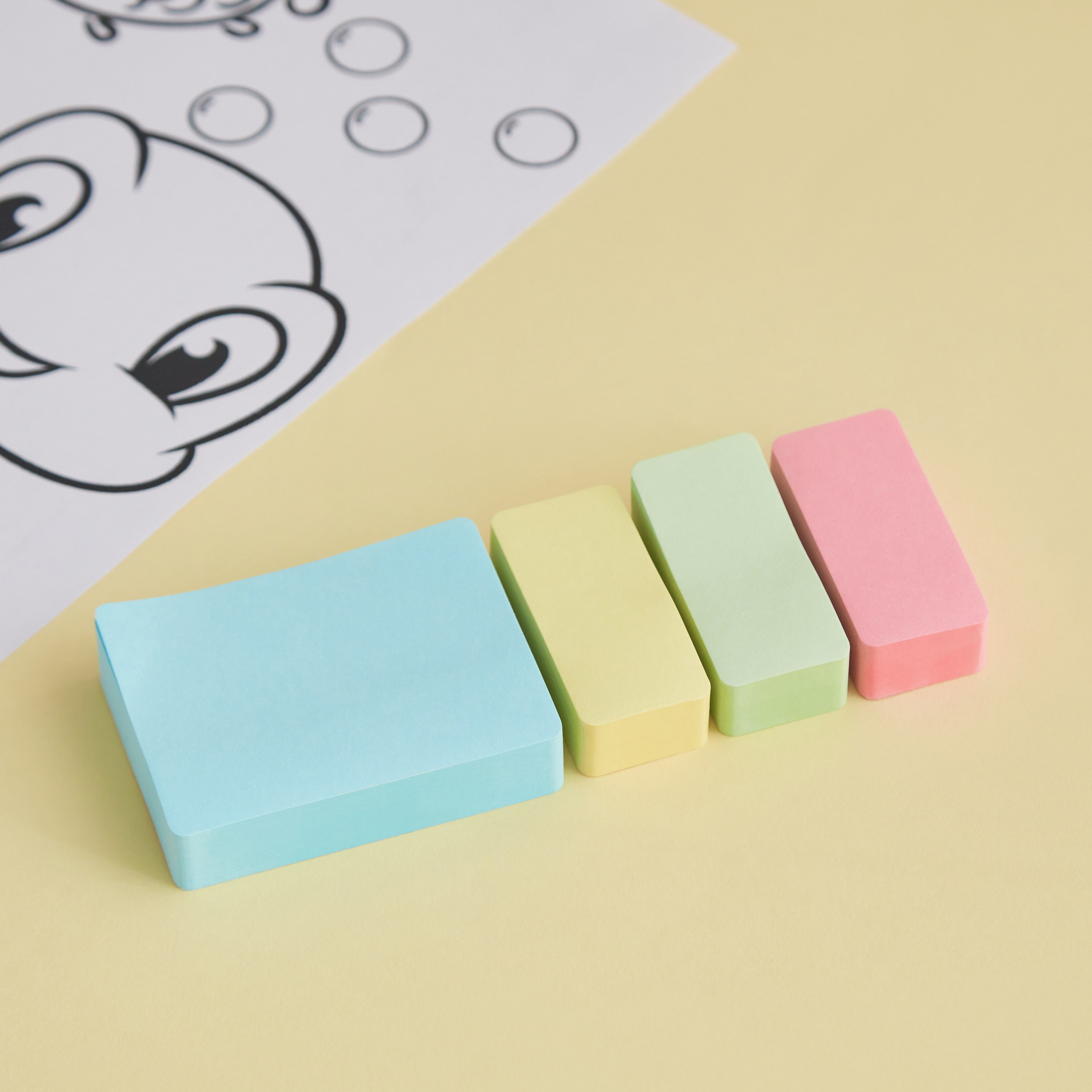 ورق مذكرة من أوريون - 14.5x6.5x1.8 سم-hbxkidsandyouth-playroom-stationery-image-1