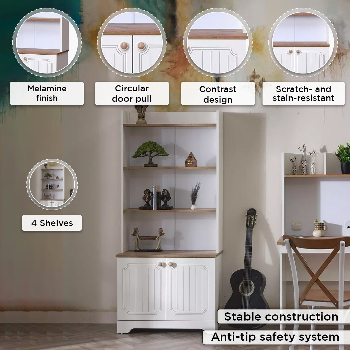Listro 2-Door Bookcase-hbxfurniture-office-bookcases-image-5