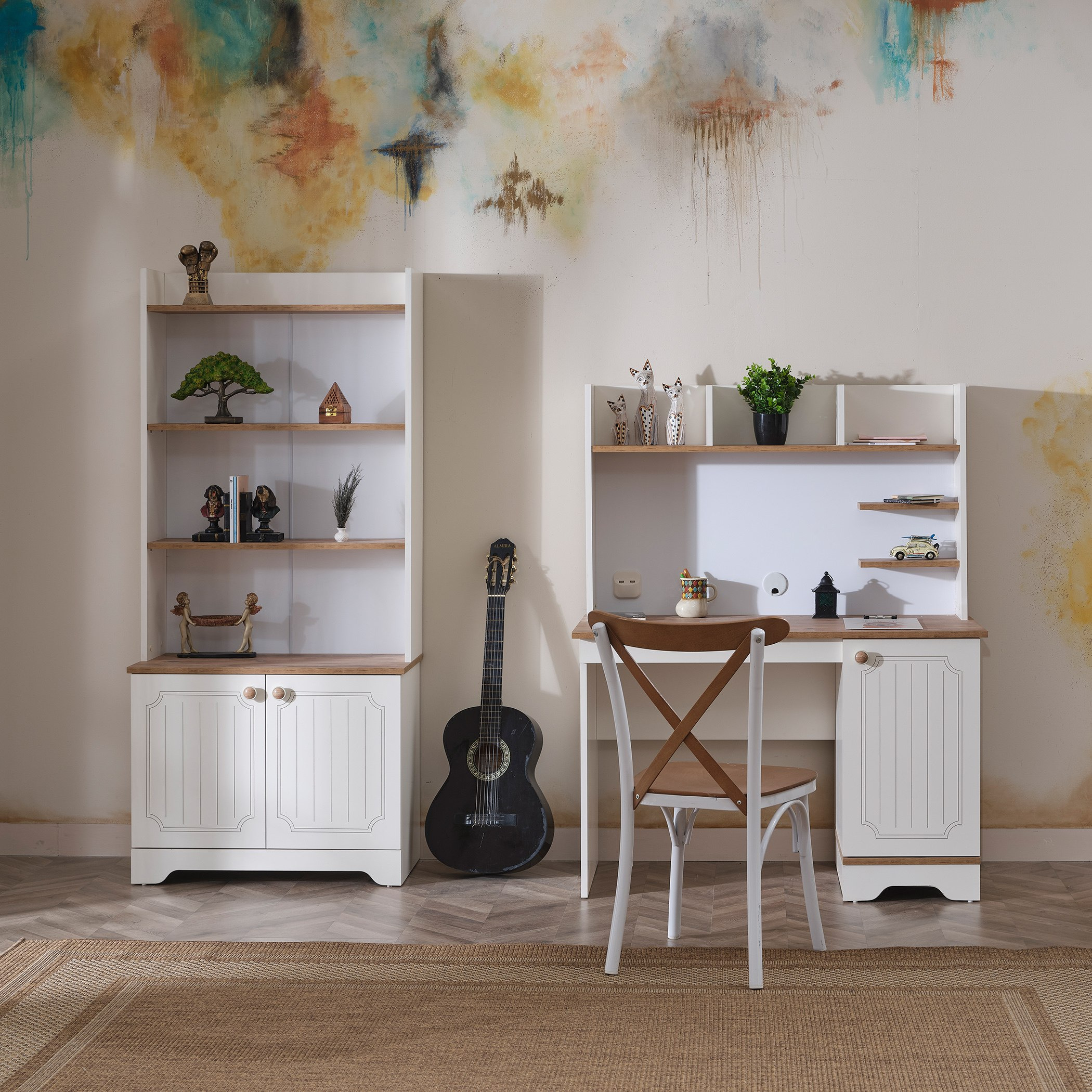 مكتب دراسة ذكي ووحدة تخزين من ليسترو-hbxfurniture-office-desks-image-3