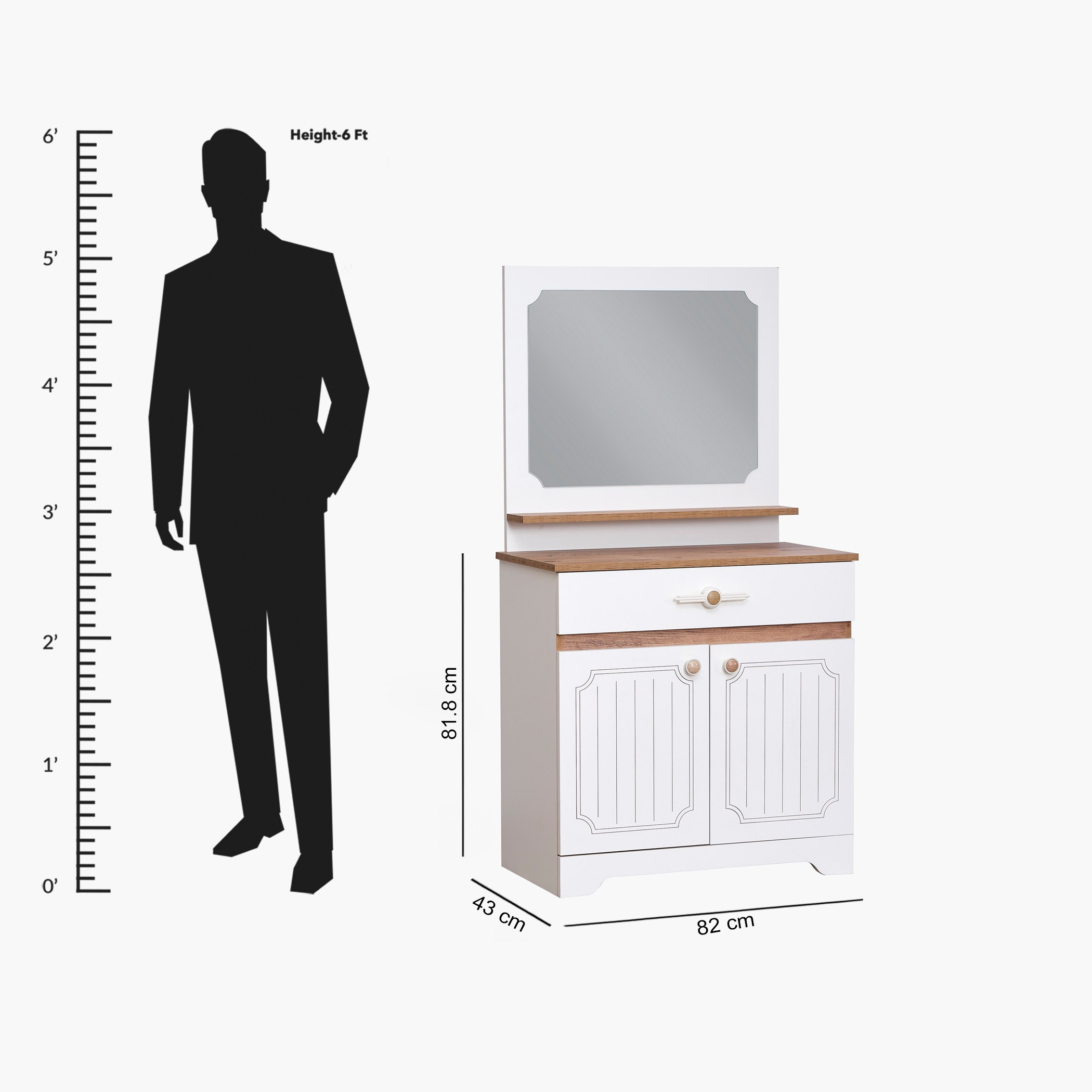 Listro 1-Drawer and 2-Door Dresser with Mirror-hbxfurniture-kidsroom-kidsdressersandmirrors-image-14