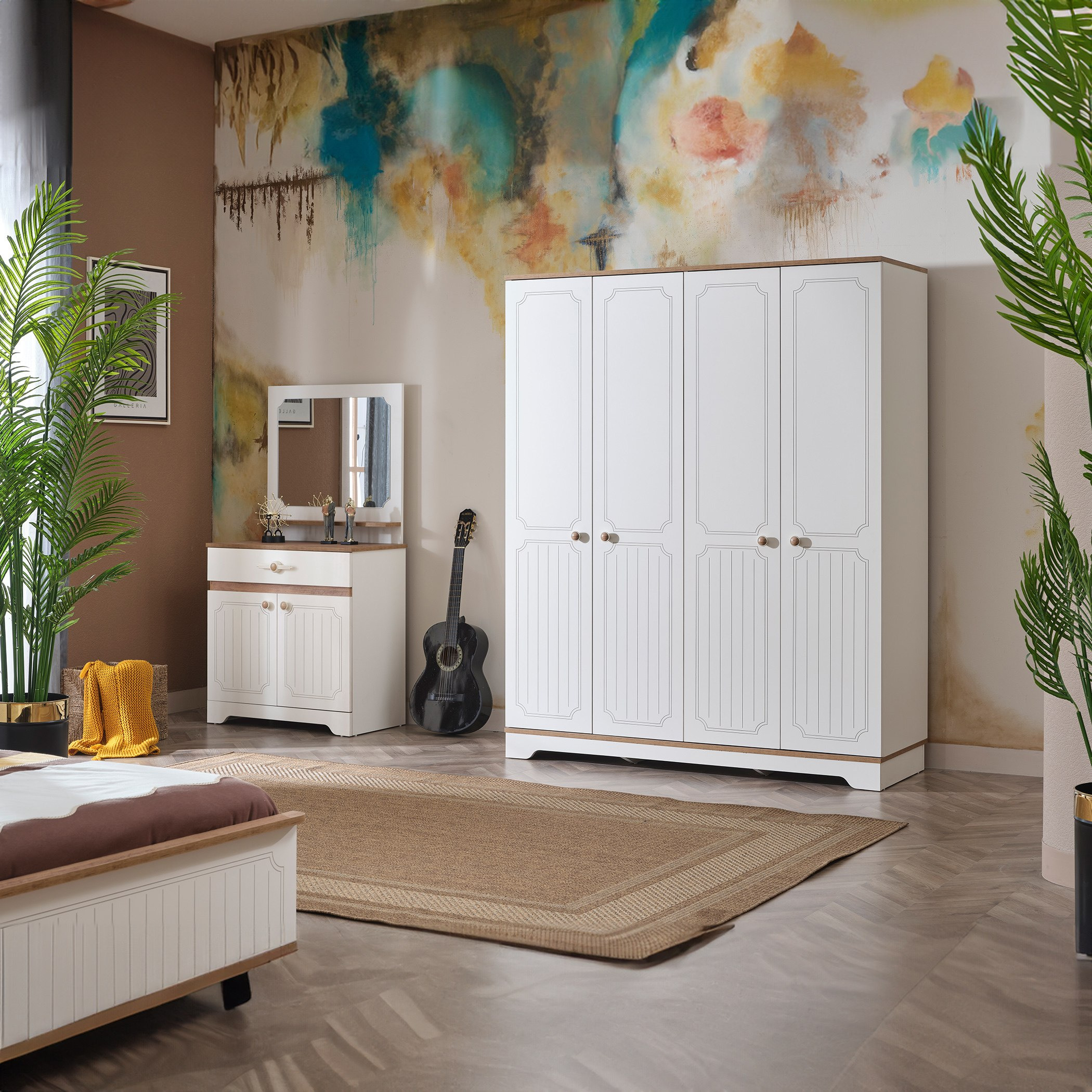 خزانة ملابس 4 أبواب من ليسترو-hbxfurniture-wardrobes-image-4