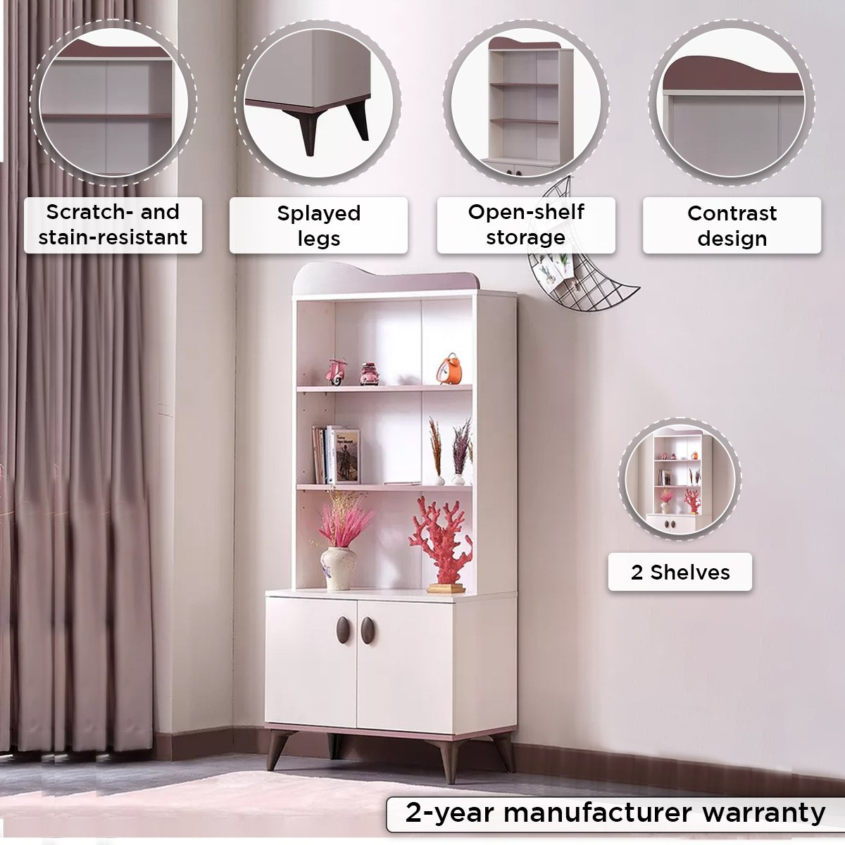 Maybelle 2-Door Bookcase-hbxfurniture-office-bookcases-image-5