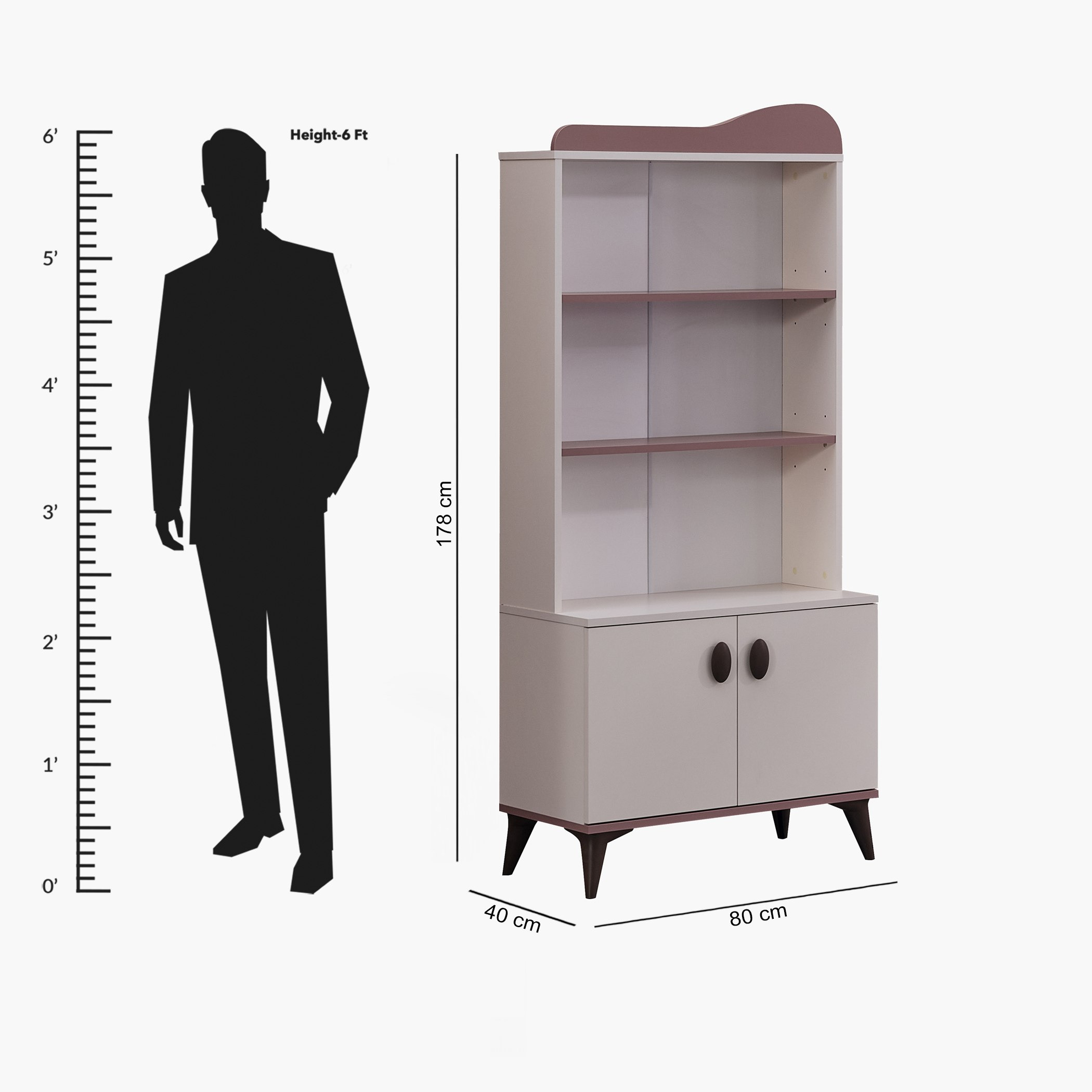Maybelle 2-Door Bookcase-hbxfurniture-office-bookcases-image-12