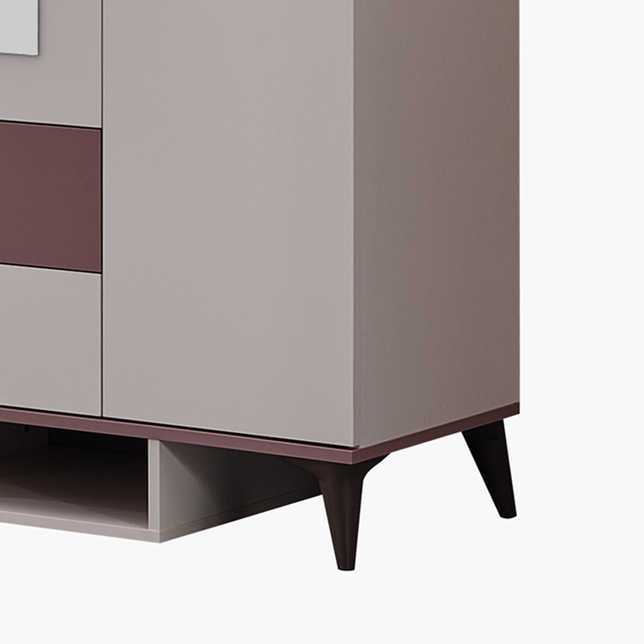 Maybelle 4-Door Wardrobe with 2 Drawers and 2 Mirrors-hbxfurniture-wardrobes-image-8