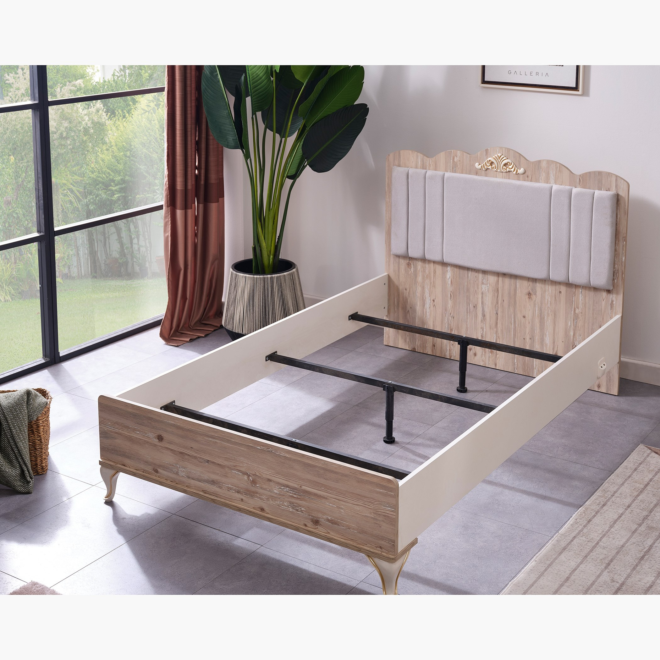 Bed frame and mattress set deals twin