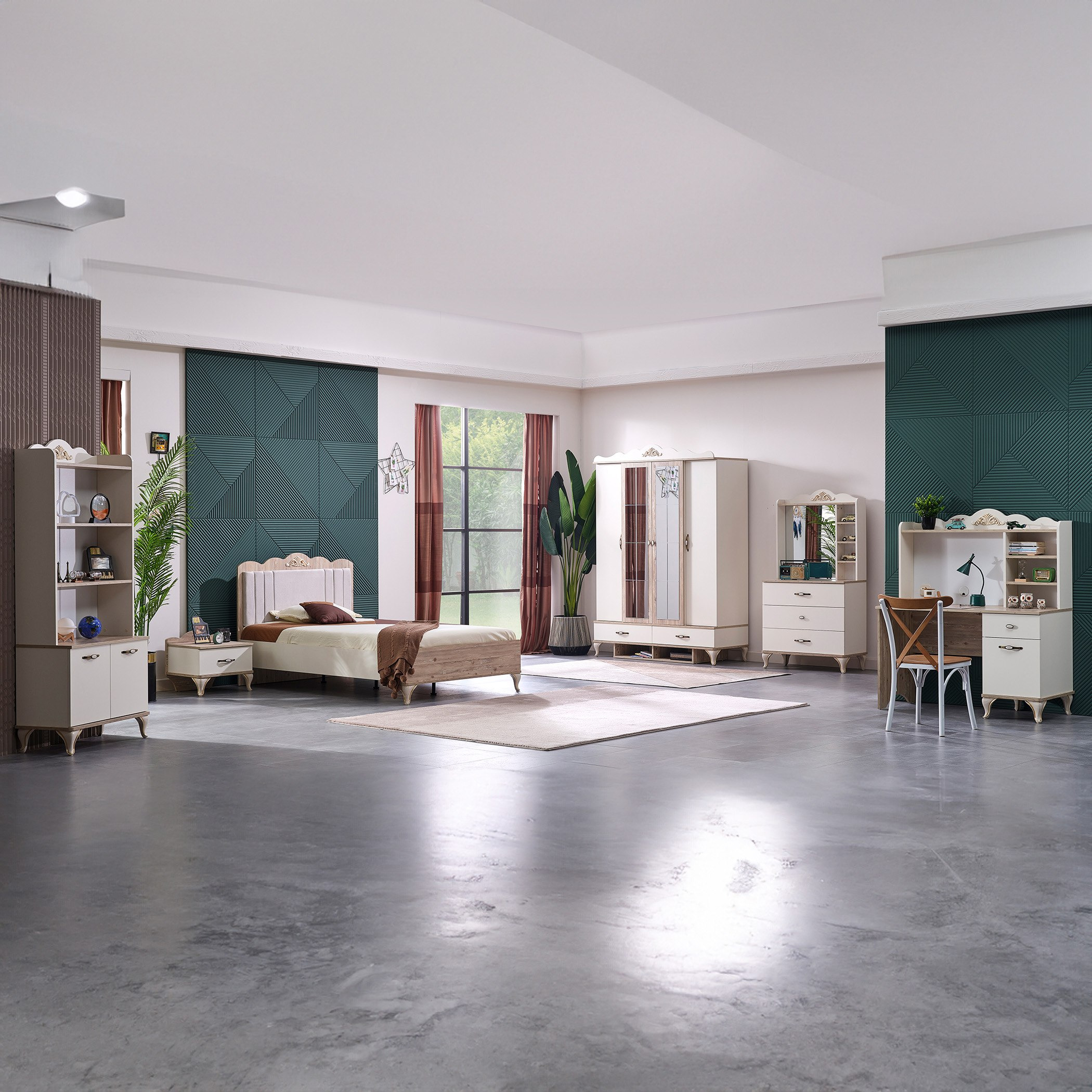 خزانة كتب ببابين من ميدوو-hbxfurniture-office-bookcases-image-9