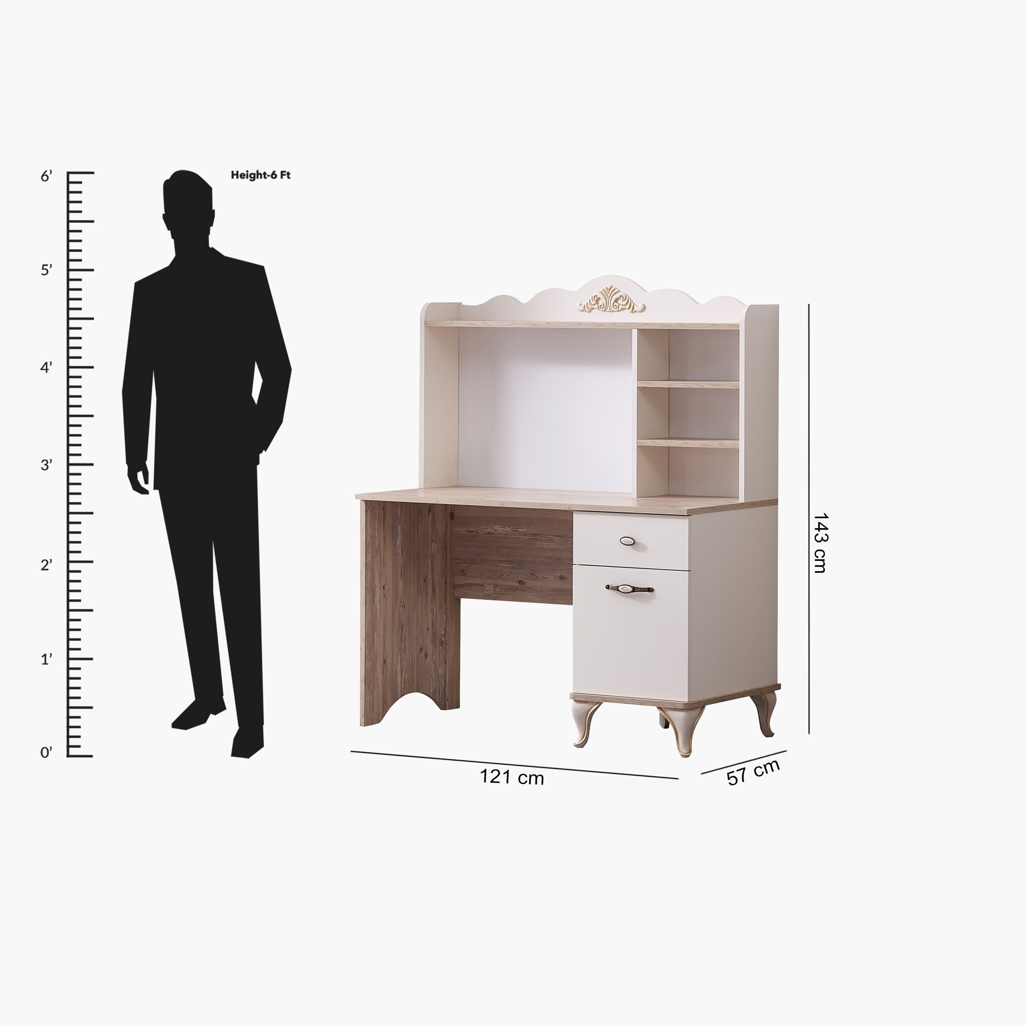 مكتب دراسة ذكي ووحدة تخزين من ميدو-hbxfurniture-office-desks-image-12
