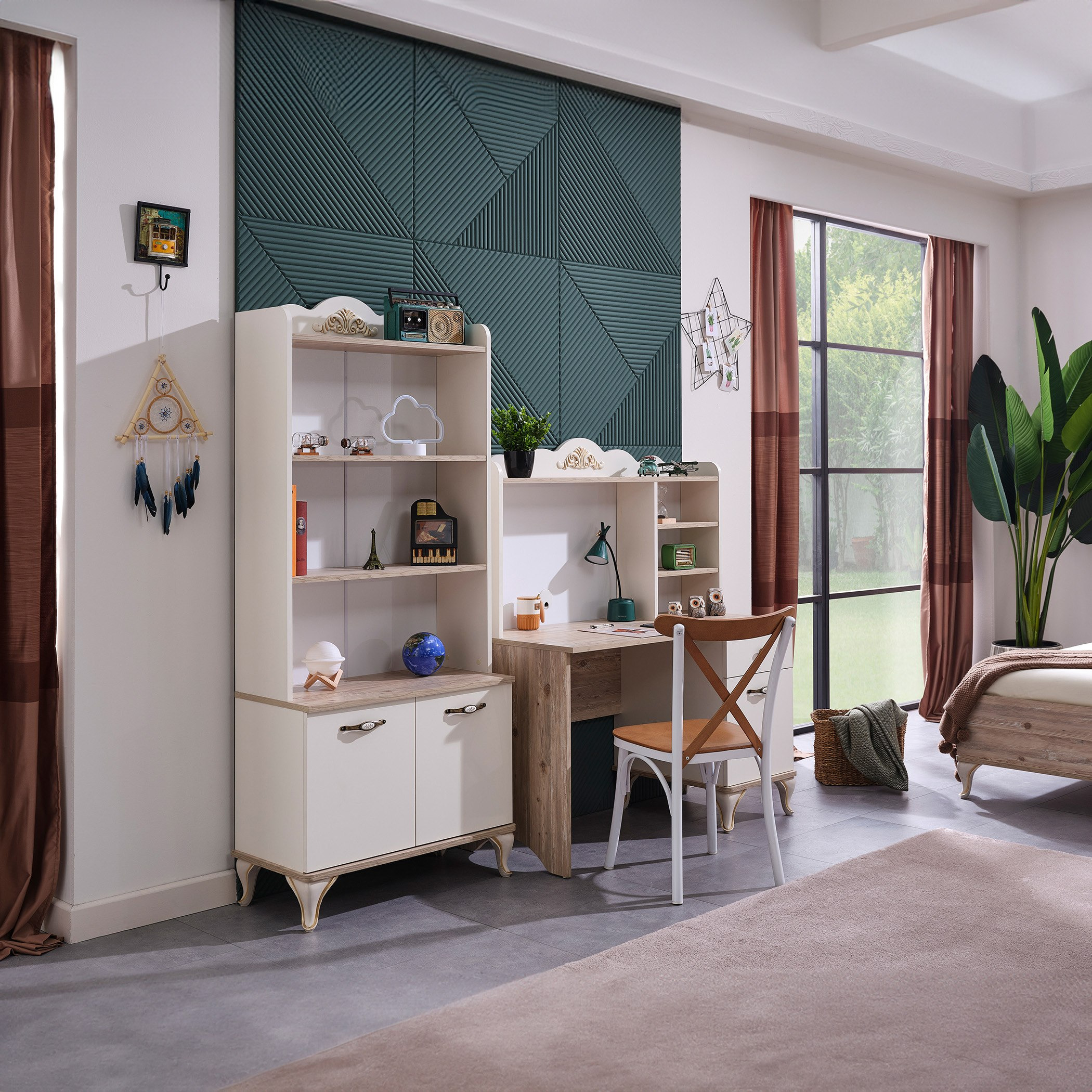 مكتب دراسة ذكي ووحدة تخزين من ميدو-hbxfurniture-office-desks-image-3