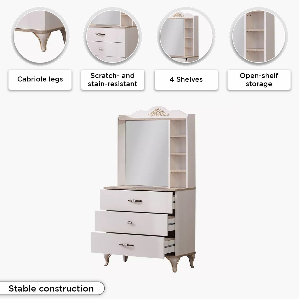 Meadow 3-Drawer Dresser With Mirror Storage and Shelves-hbxfurniture-kidsroom-kidsdressersandmirrors-image-6