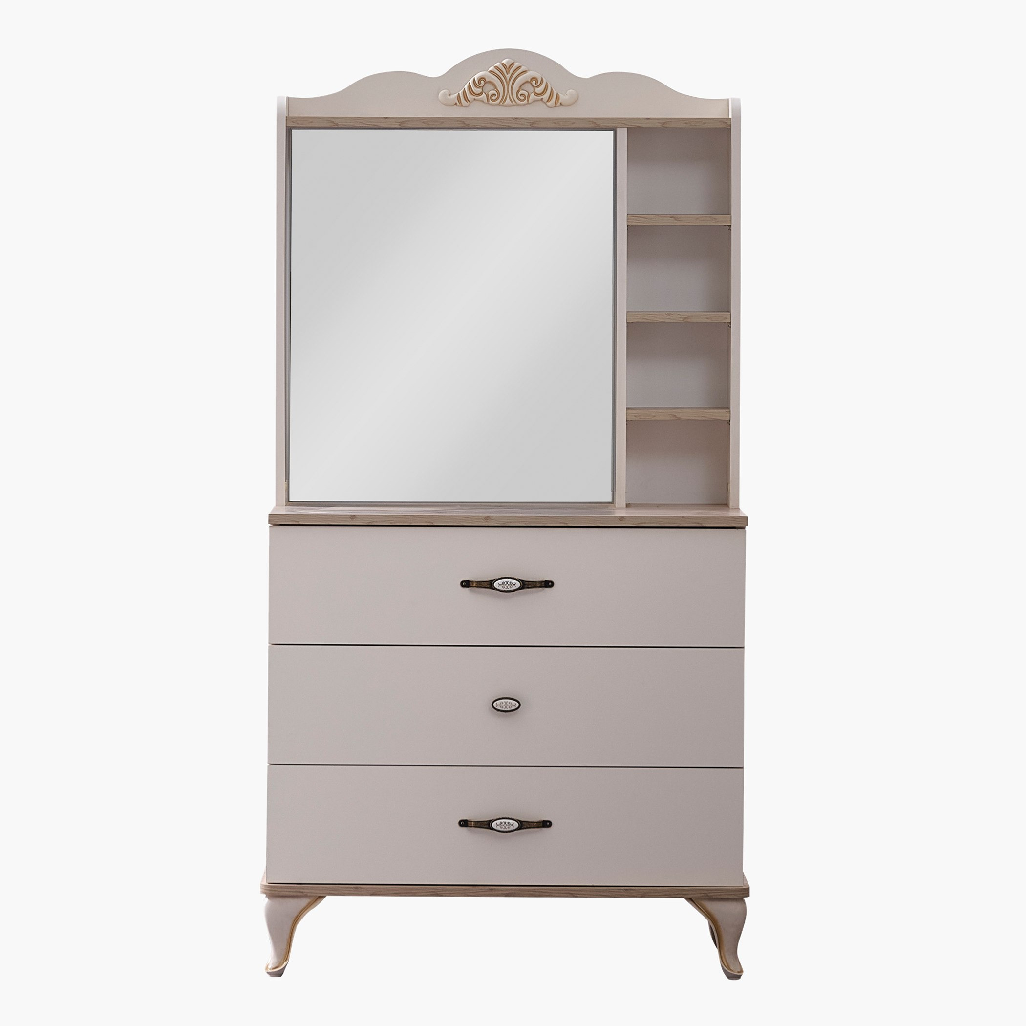 Meadow 3-Drawer Dresser With Mirror Storage and Shelves-hbxfurniture-kidsroom-kidsdressersandmirrors-image-8