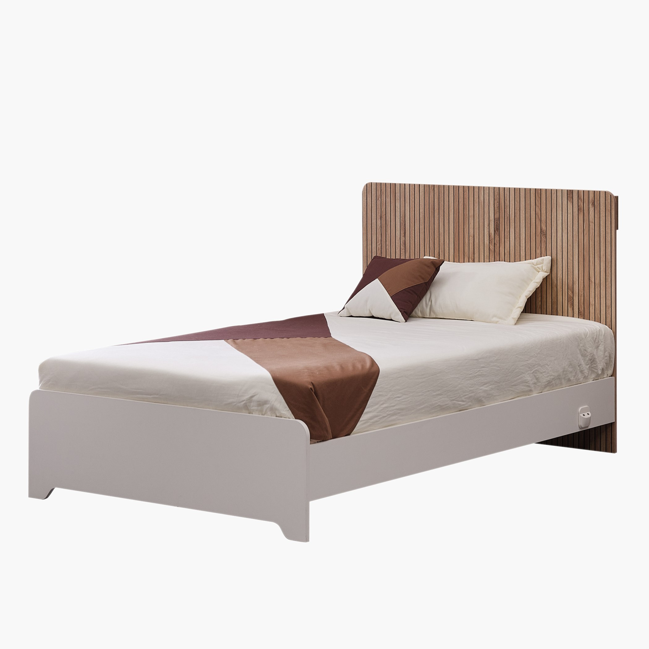 Movo Polo Smart Twin Bed with Headboard Storage - 120x200 cm-PROMO_HB_SA_HBX10_TH1000_NEW_031025-image-4