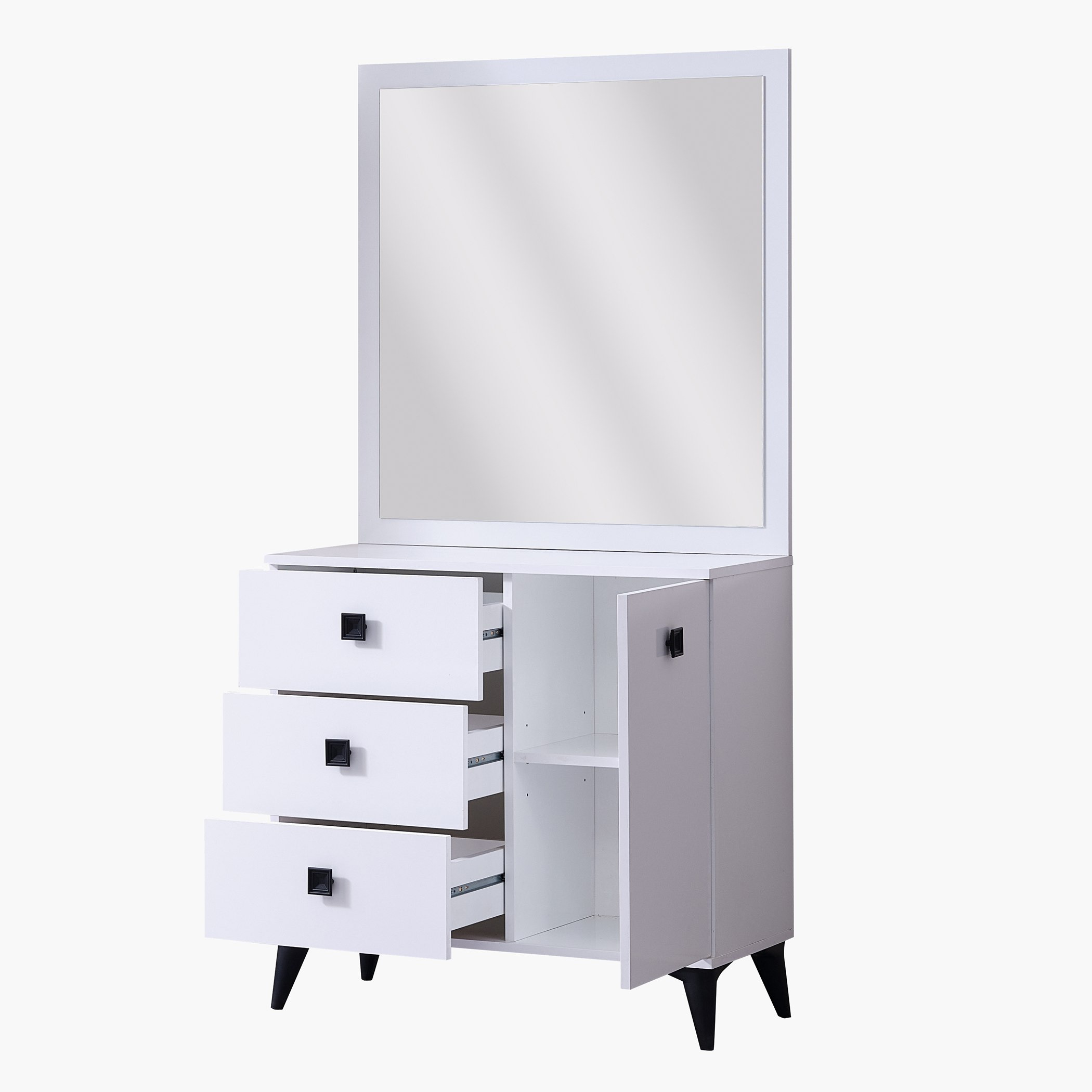 Star 3-Drawer Dresser with Mirror and Door-hbxfurniture-kidsroom-kidsdressersandmirrors-image-7