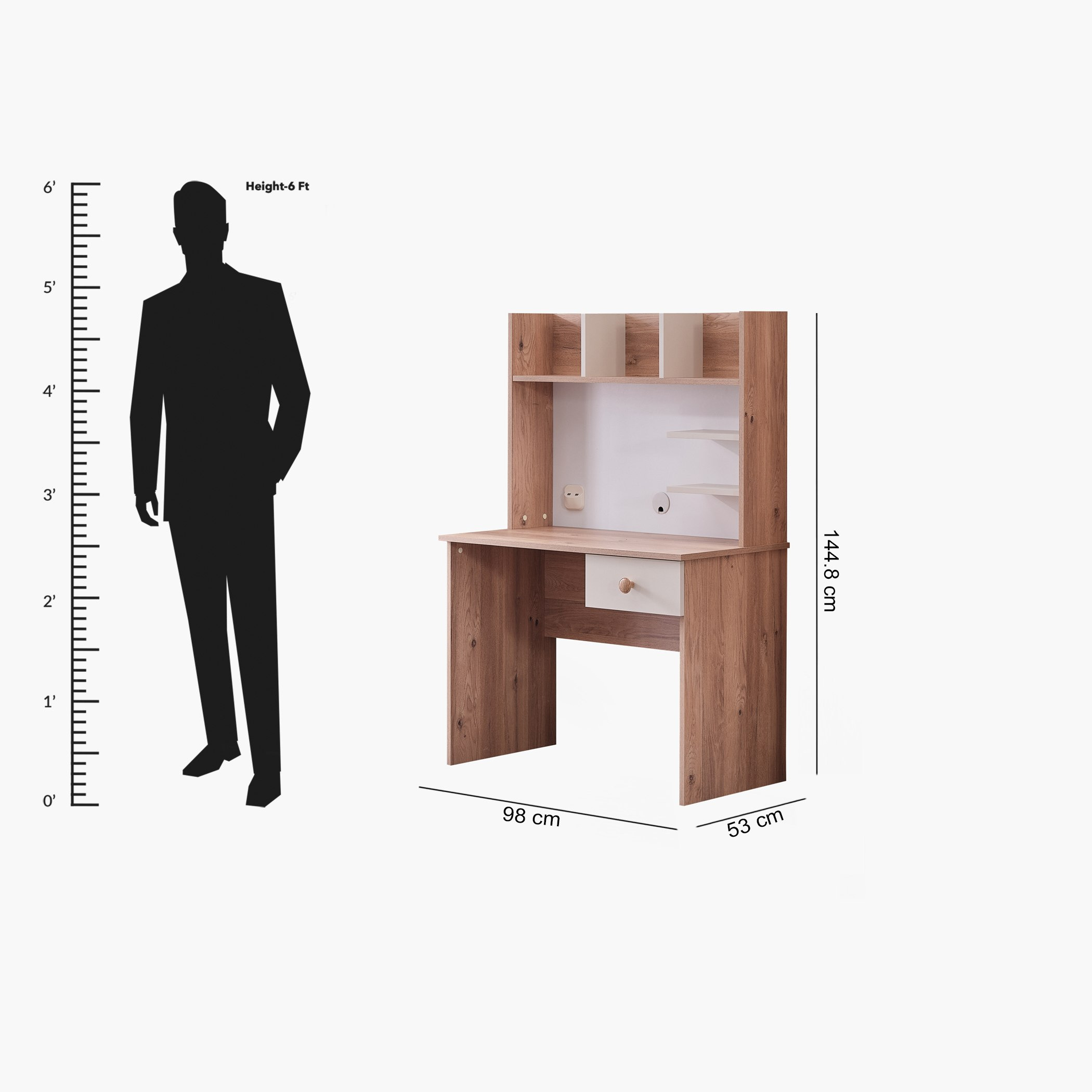 مكتب دراسة ذكي مع وحدة تخزين - نابولي من موڤو-hbxfurniture-office-desks-image-14