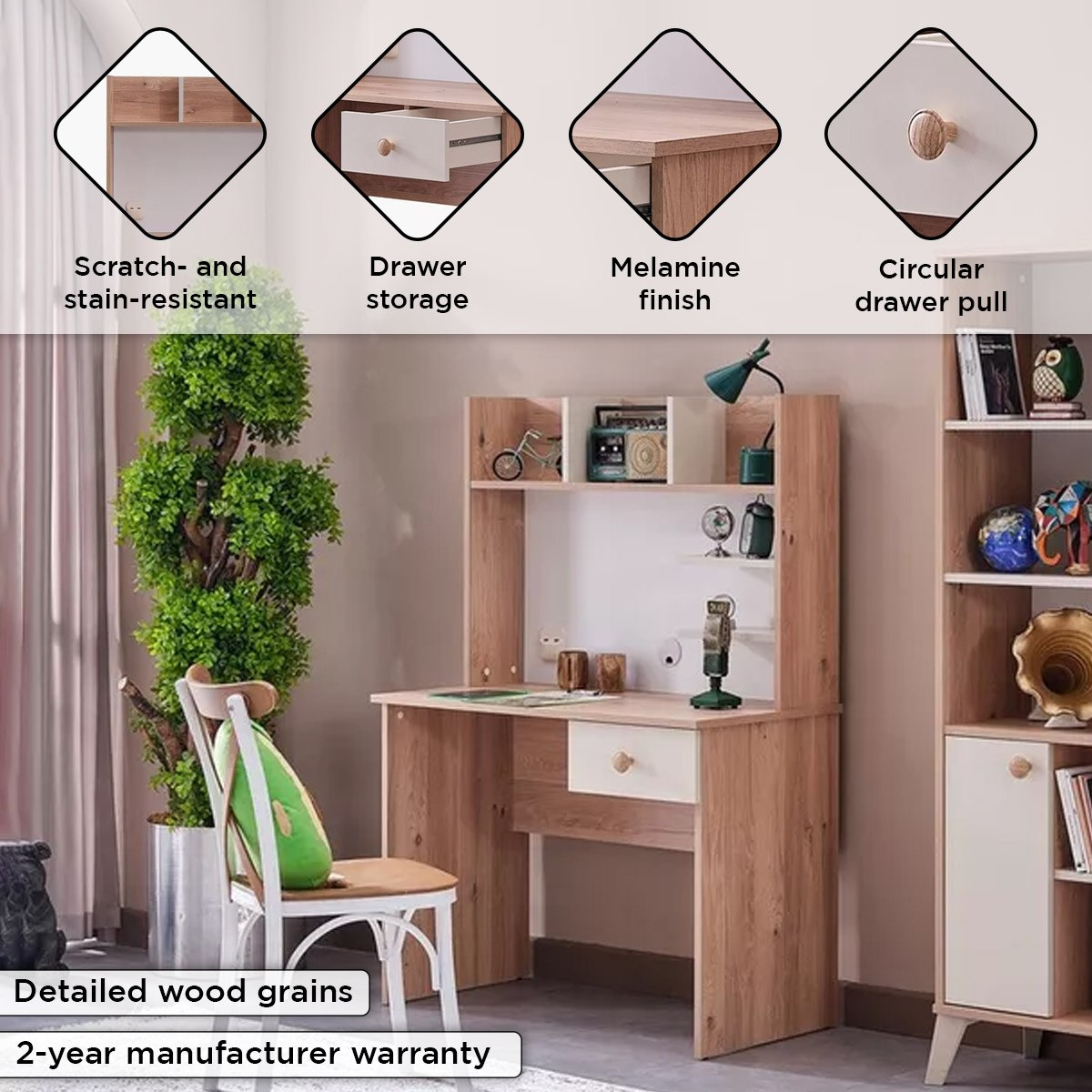 مكتب دراسة ذكي مع وحدة تخزين - نابولي من موڤو-hbxfurniture-office-desks-image-5