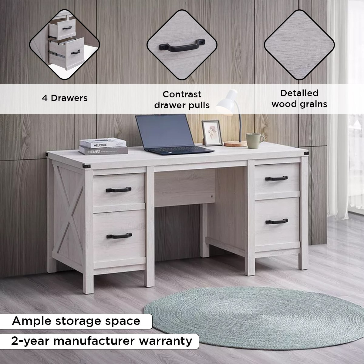 مكتب دراسة من برادفورد-hbxfurniture-office-desks-image-4