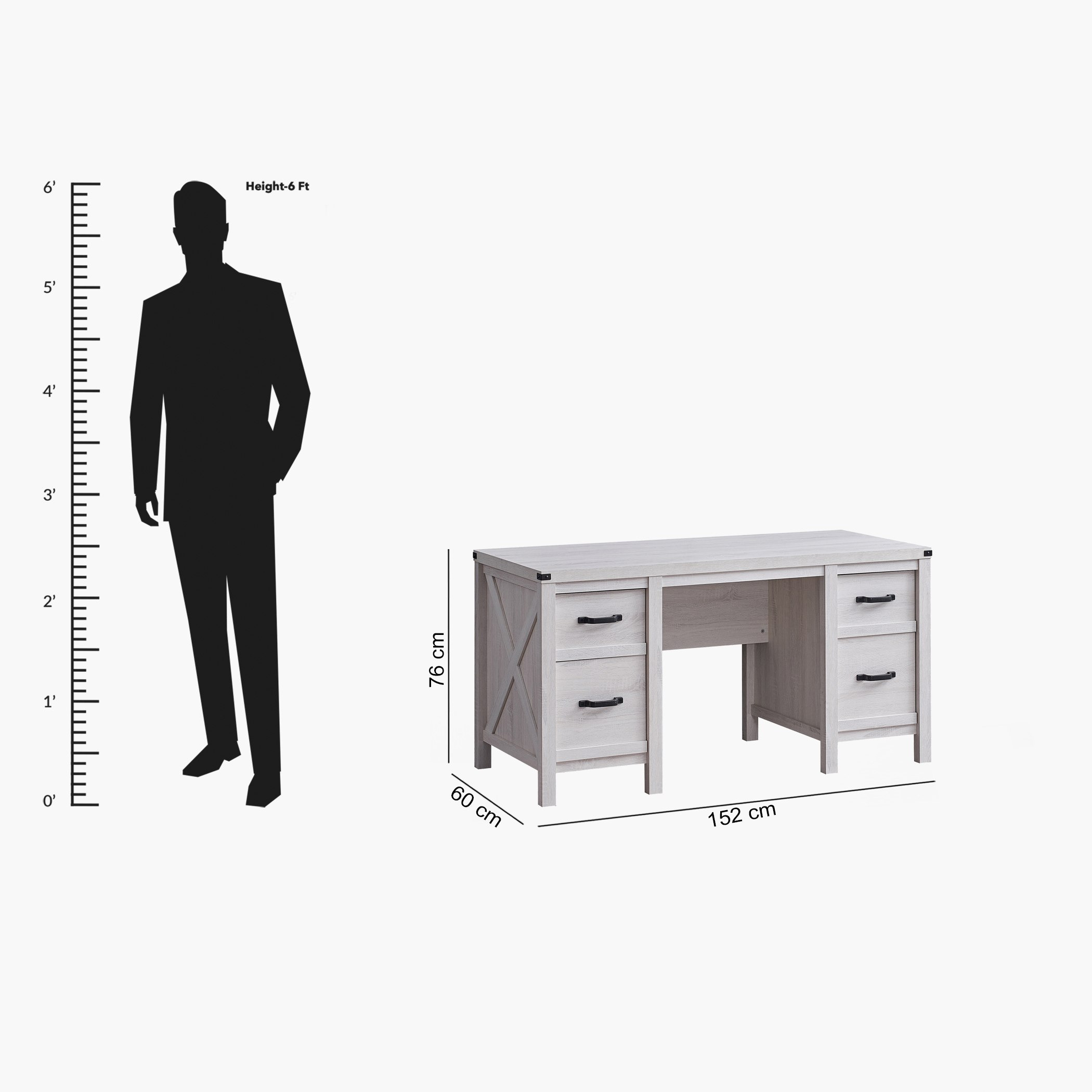 مكتب دراسة من برادفورد-hbxfurniture-office-desks-image-9