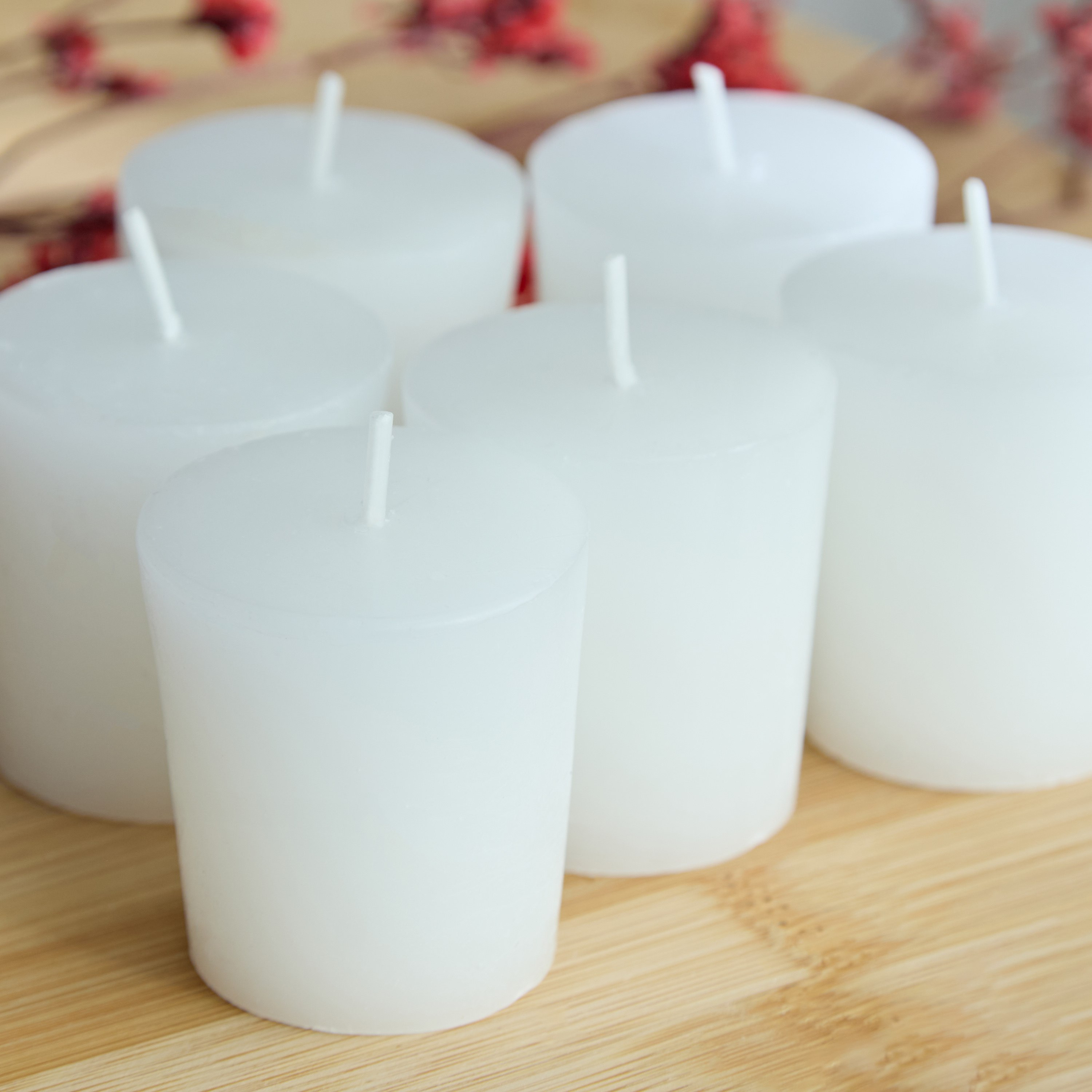 طقم شموع فوتيف 6 قطع بالمسك الأبيض والفانيليا الدافئة من قارا - 48 جم-hbxlivingroom-decorandaccessories-candles-image-3
