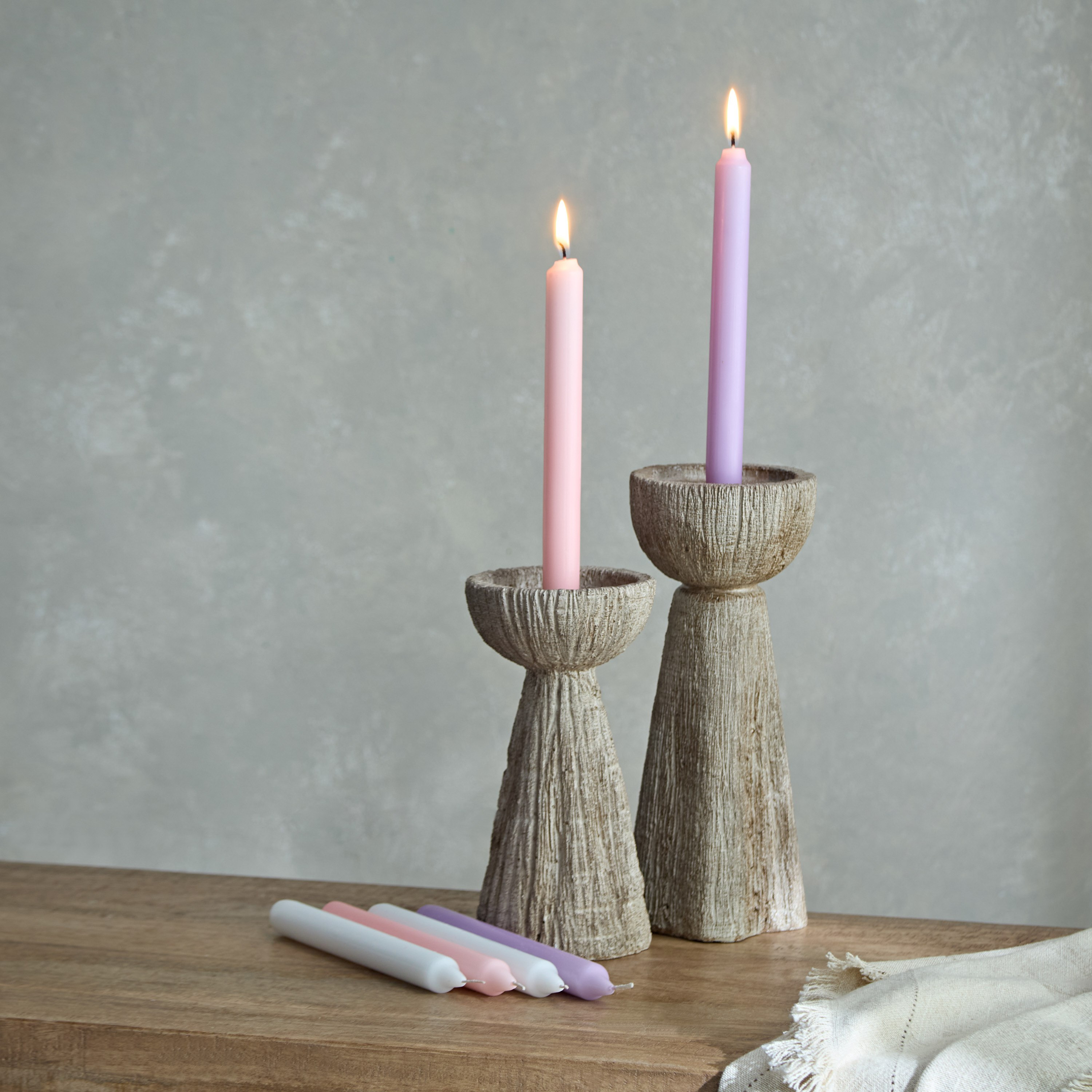 مجموعة شموع عشاء مضغوطة باللافندر والكاموميل 6 قطع من قارا - 55 جم-PROMO_HB_AE_B1G1_250925-image-4