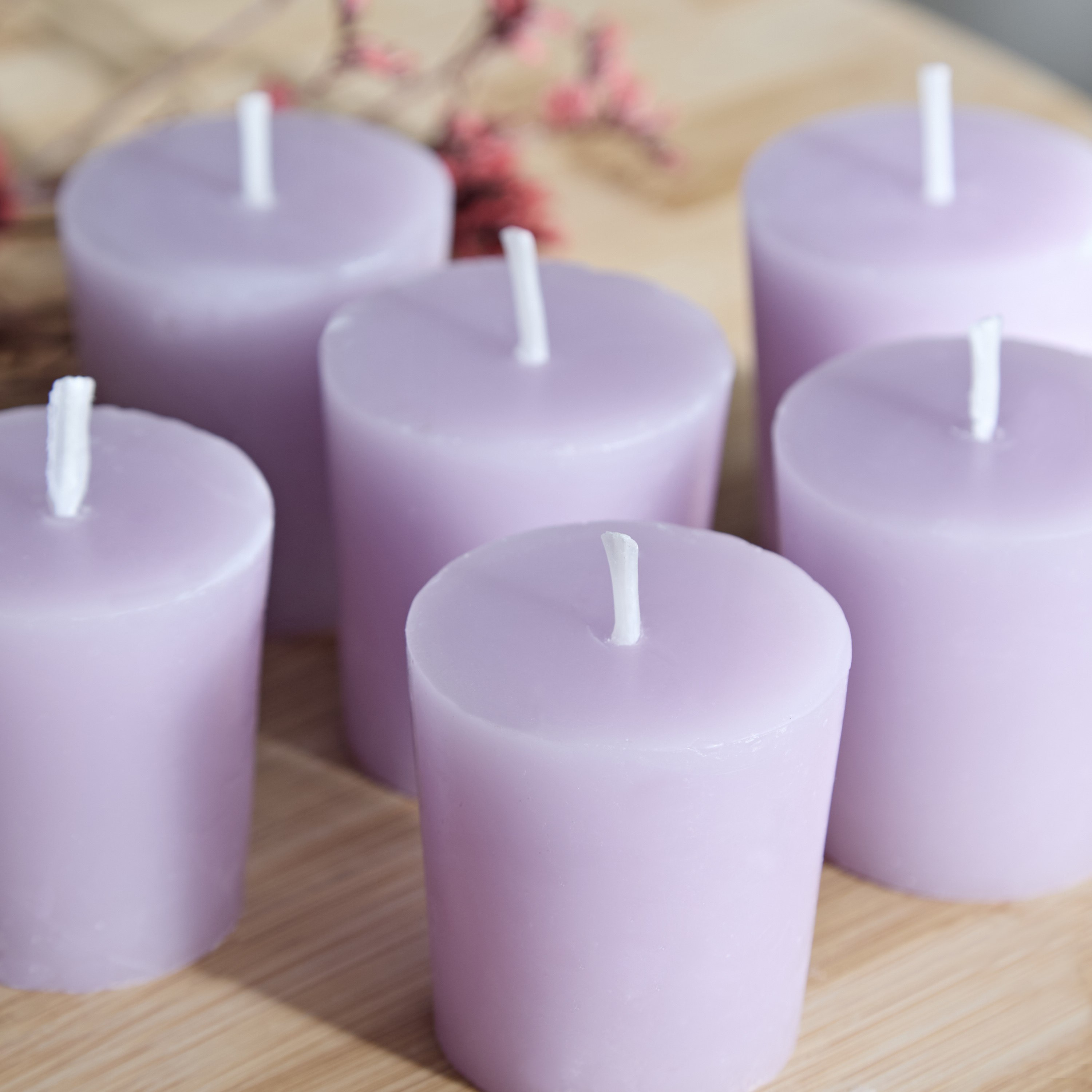 مجموعة شموع باللافندر والكاموميل 6 قطع من قارا - 48 جم-hbxlivingroom-decorandaccessories-candles-image-3
